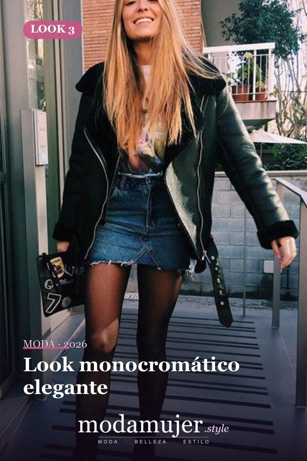 Look monocromático elegante — Más de 29 ideas de outfits básicos de invierno que toda mujer debe conocer