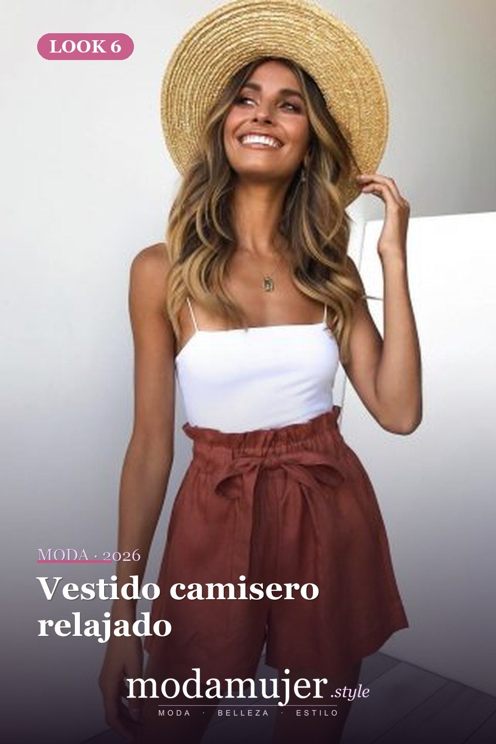 Vestido camisero relajado — Más de 30 ideas de trajes de verano para mujer en 2026