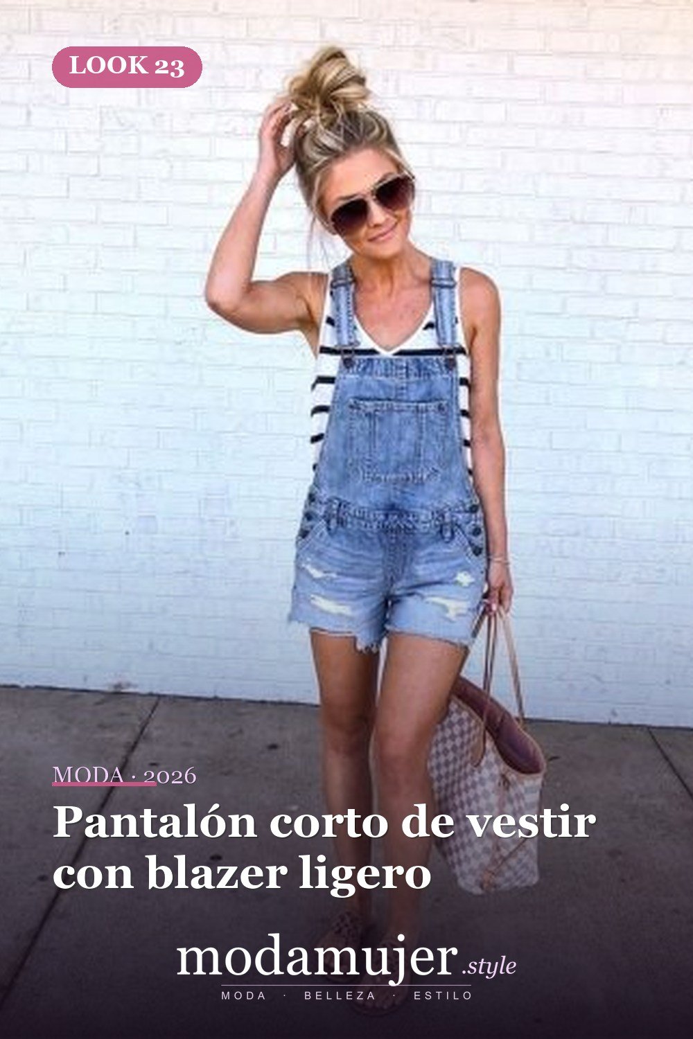 Pantalón corto de vestir con blazer ligero — Más de 30 ideas de trajes de verano para mujer en 2026
