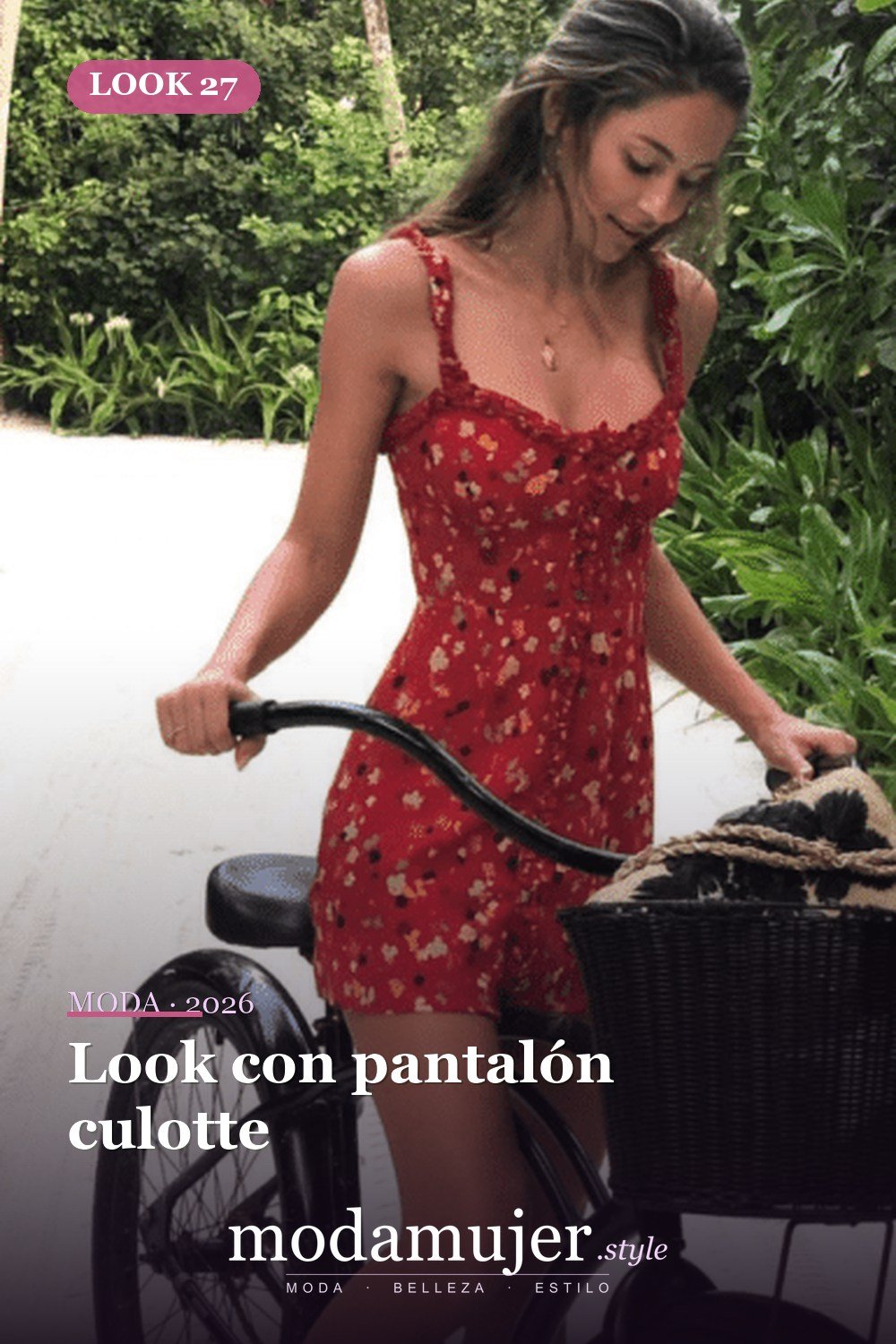 Look con pantalón culotte — Más de 30 ideas de trajes de verano para mujer en 2026