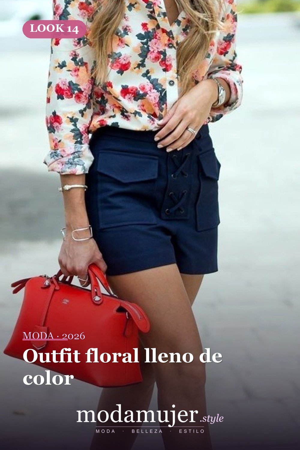 Outfit floral lleno de color — Más de 30 vestidos elegantes de Pascua para toda la primavera 2026