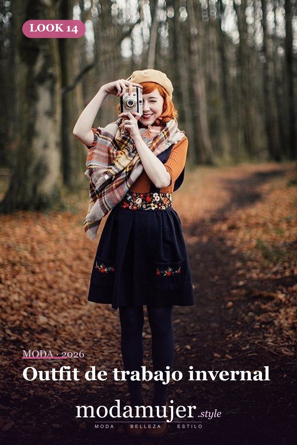 Outfit de trabajo invernal — Más de 33 trajes lindos de moda de invierno