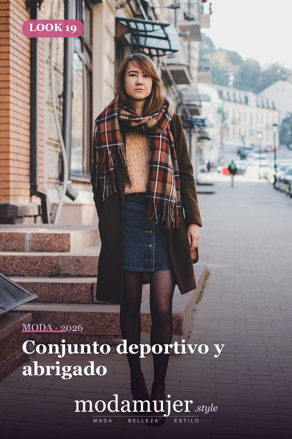 Conjunto deportivo y abrigado — Más de 33 trajes lindos de moda de invierno