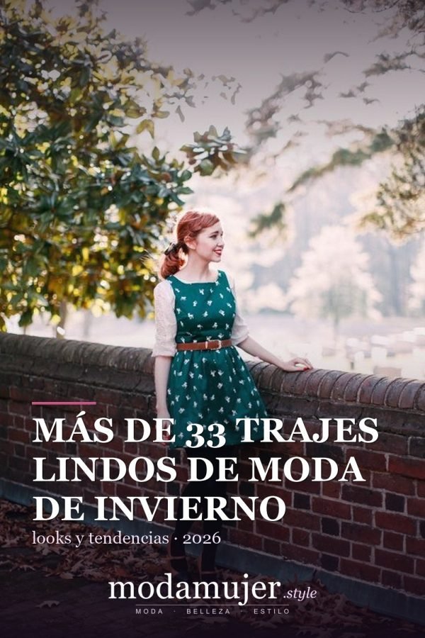 Más de 33 trajes lindos de moda de invierno