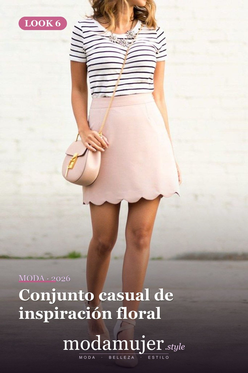 Conjunto casual de inspiración floral — Más de 35 acogedoras ideas de trajes de primavera cómodos para usar todos los días