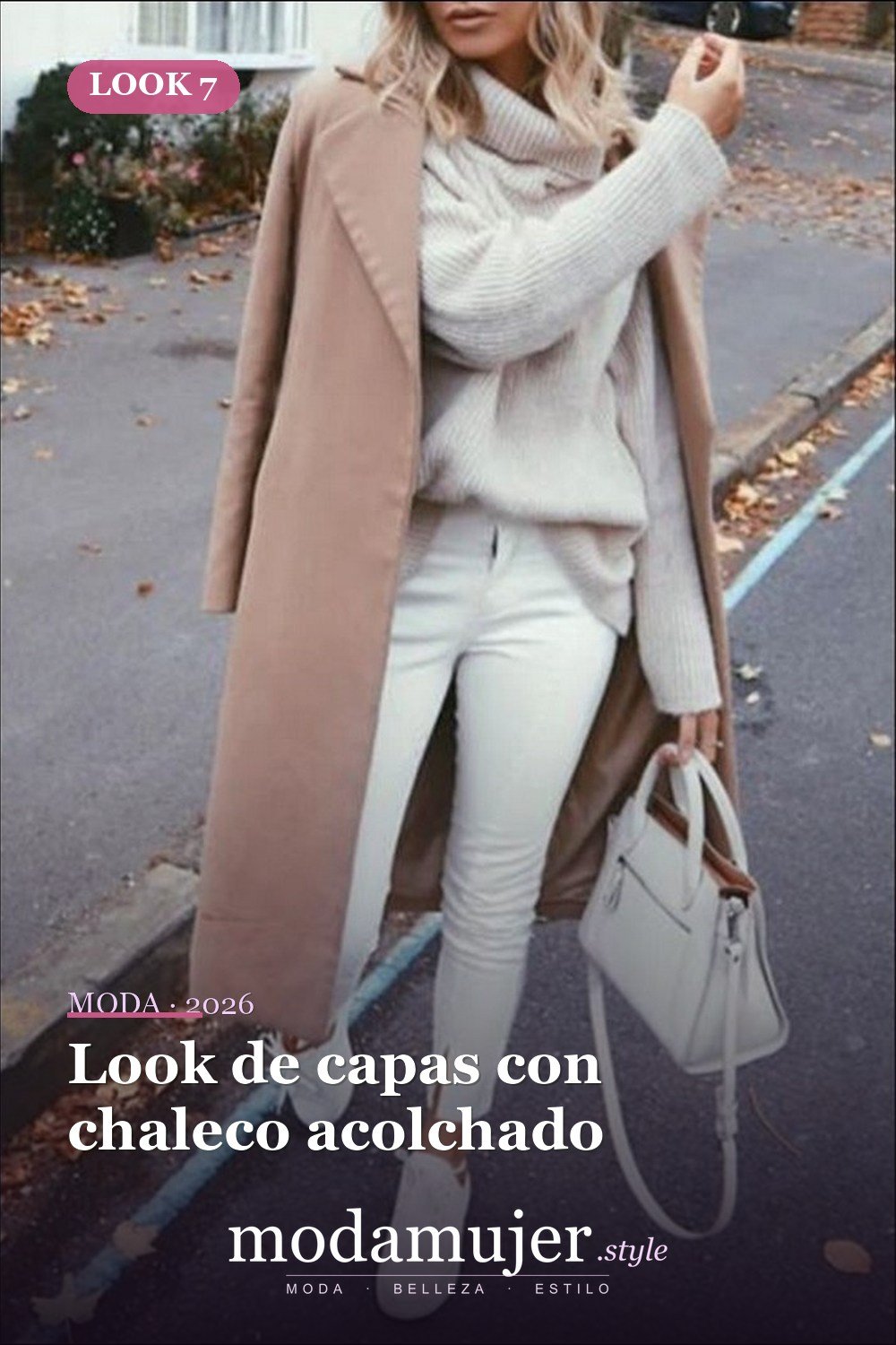 Look de capas con chaleco acolchado — Más de 40 ideas de trajes de invierno para mujeres en 2026