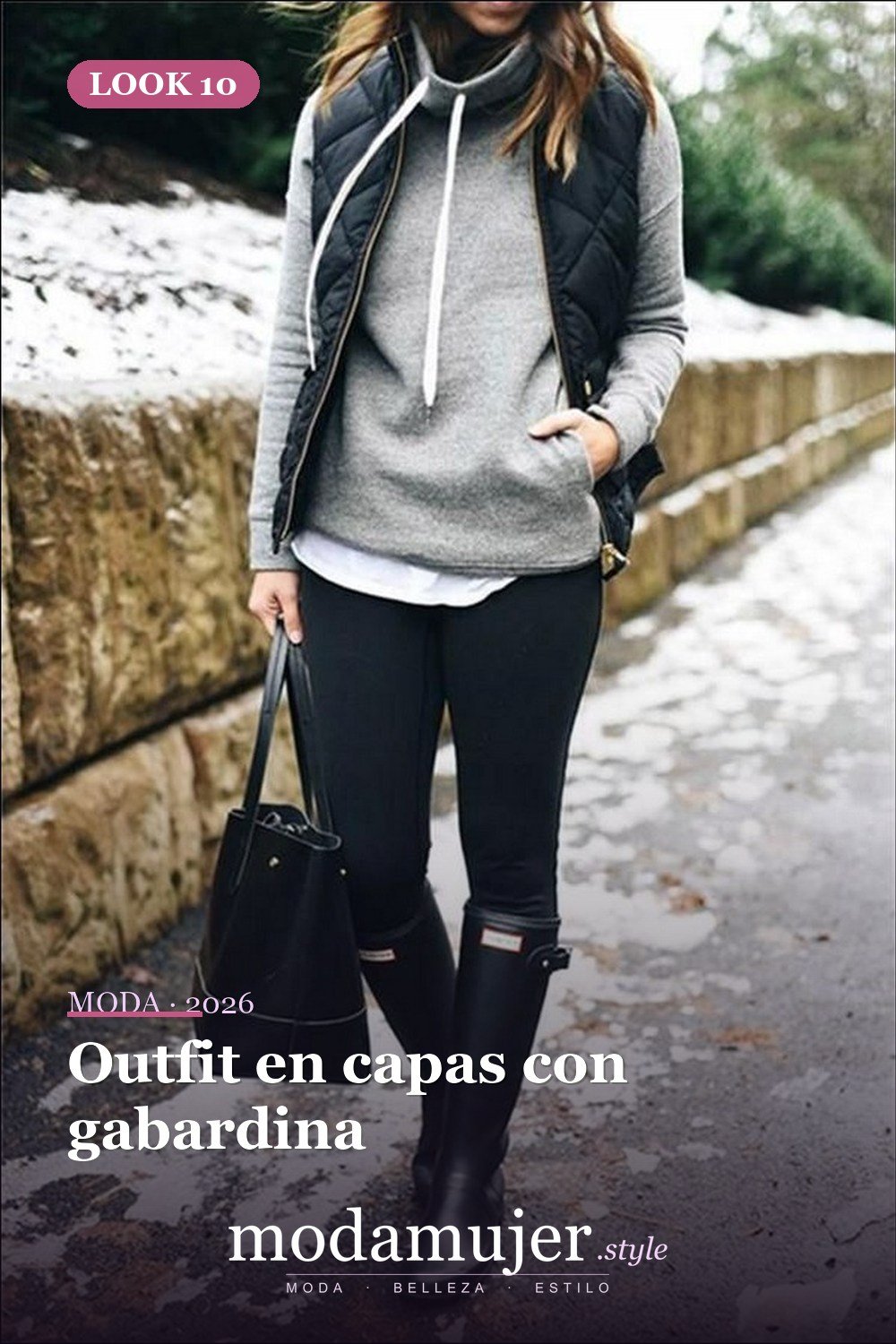 Outfit en capas con gabardina — Más de 40 ideas de trajes de invierno para mujeres en 2026