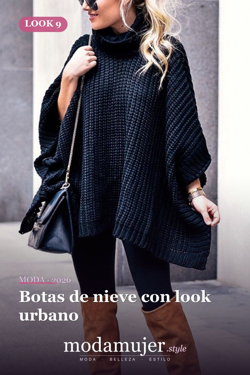 Botas de nieve con look urbano — Más de 41 combinaciones de botas y abrigos para el invierno 2026