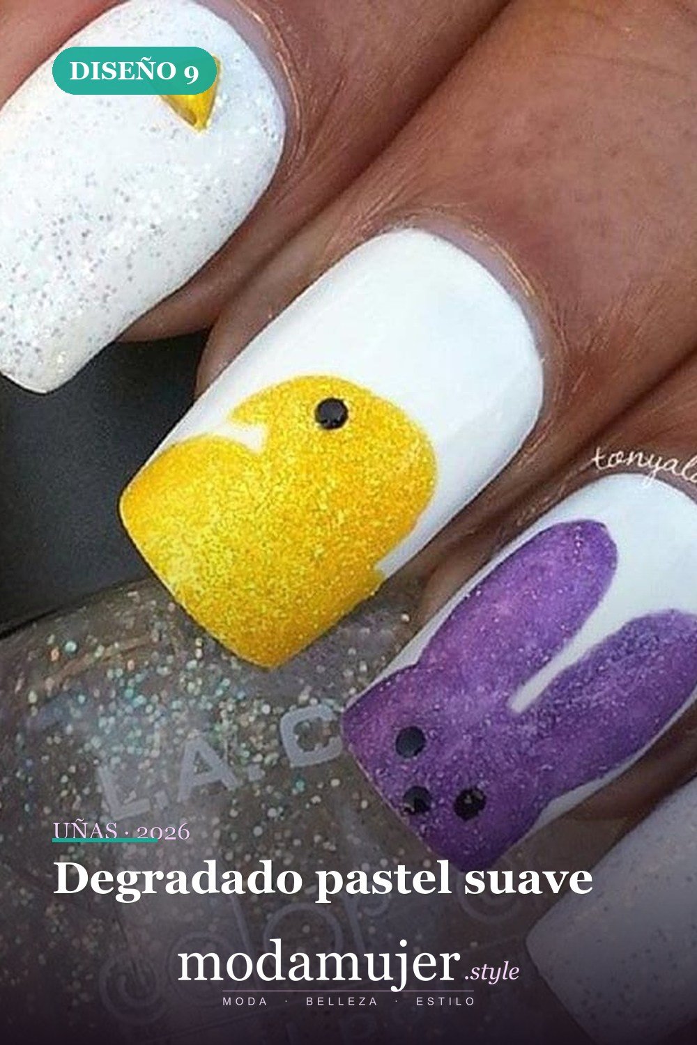 Degradado pastel suave — Más de 42 ideas modernas de diseño de uñas de Pascua