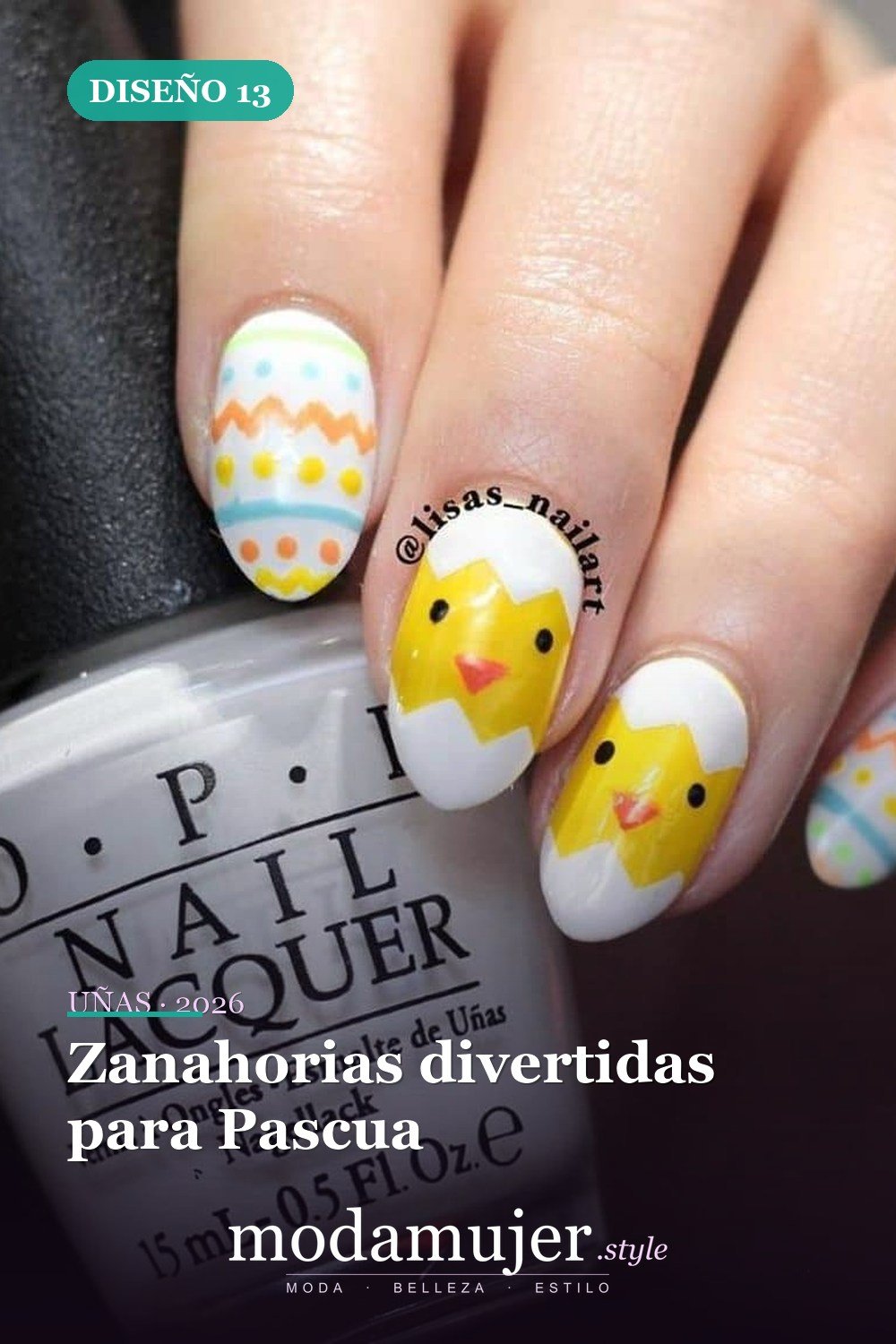 Zanahorias divertidas para Pascua — Más de 42 ideas modernas de diseño de uñas de Pascua