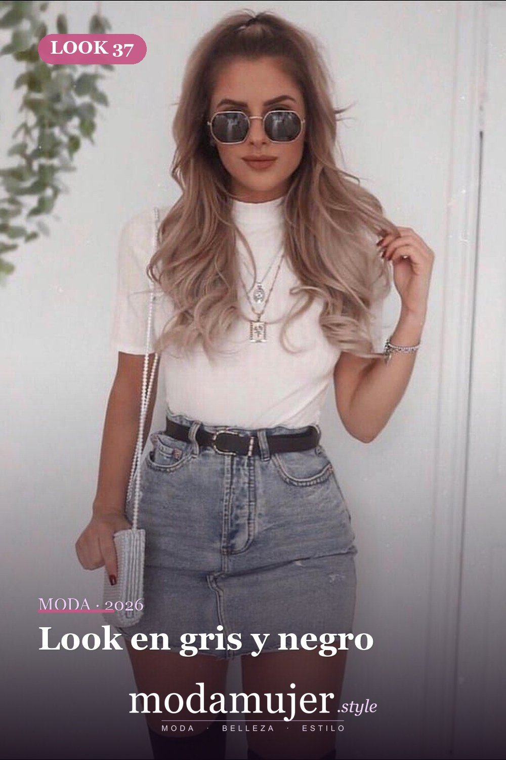 Look en gris y negro — Más de 45 conjuntos de invierno para la escuela que te encantarán