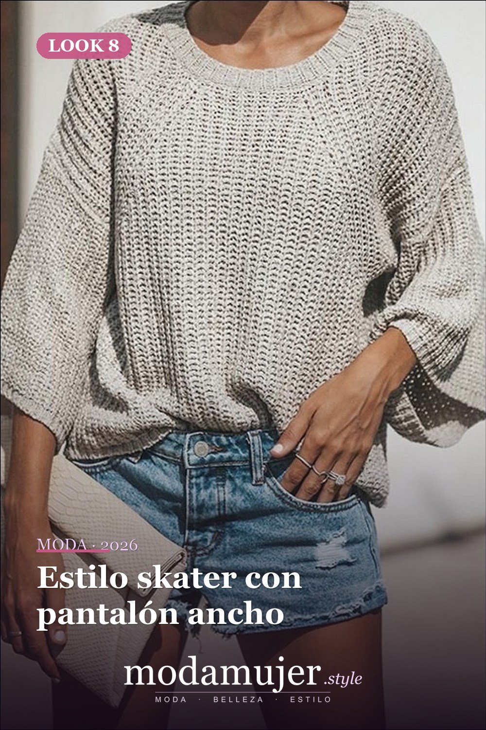 Estilo skater con pantalón ancho — Más de 50 looks con Vans a cuadros: outfits casuales de otoño e invierno