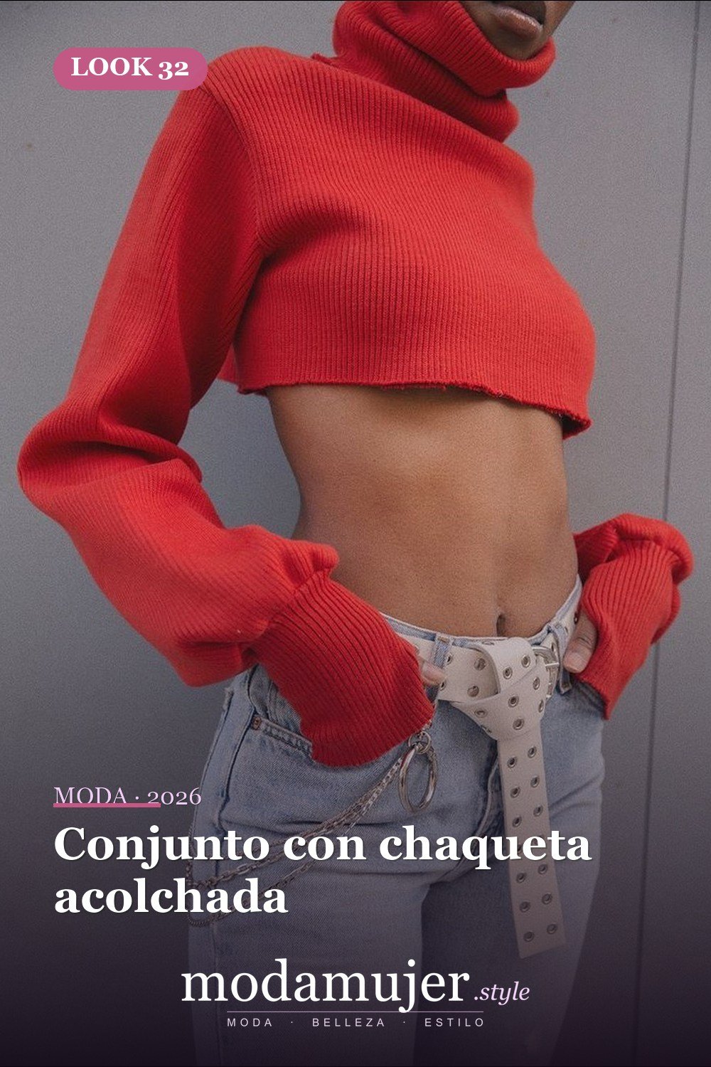 Conjunto con chaqueta acolchada — Más de 50 looks con Vans a cuadros: outfits casuales de otoño e invierno
