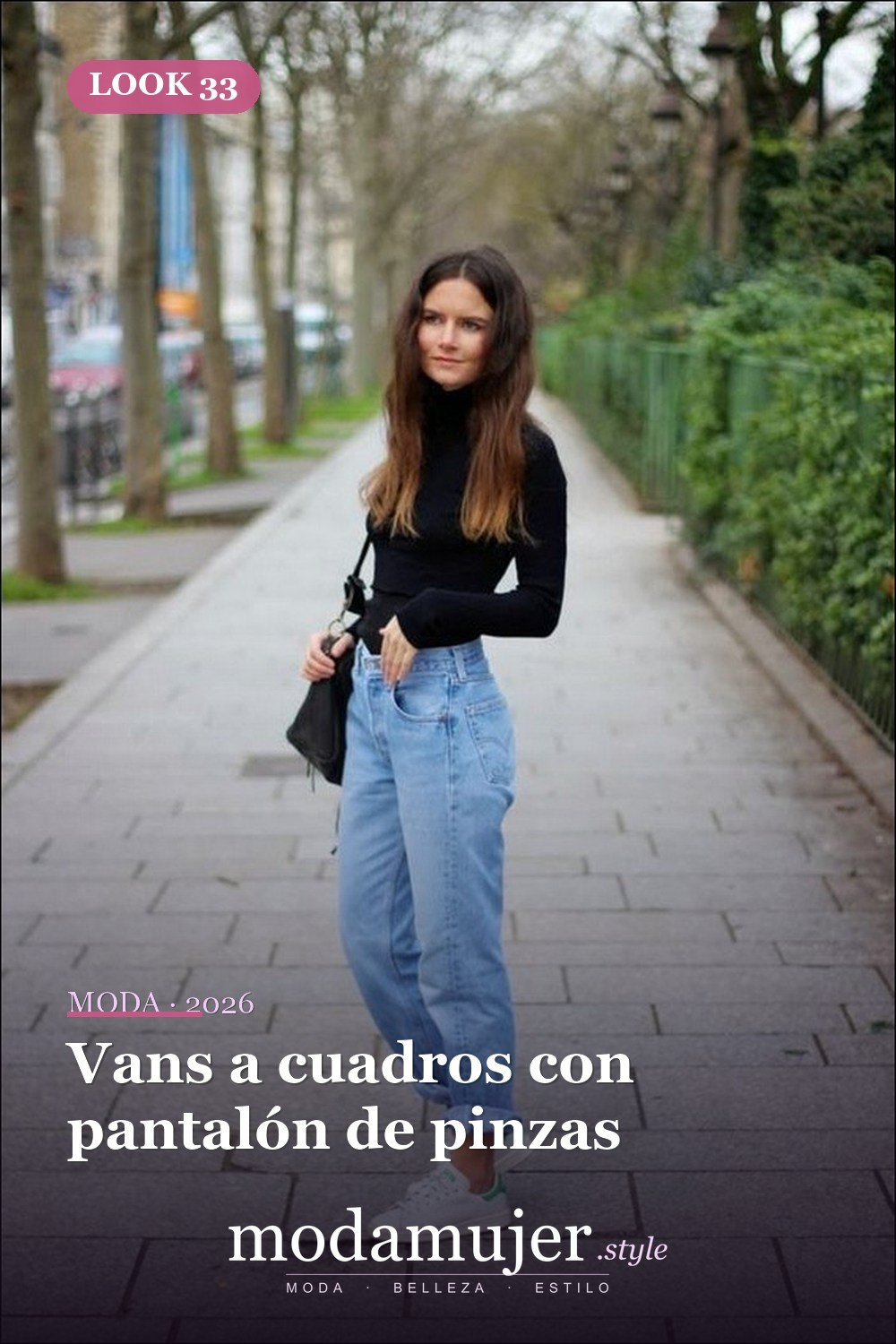 Vans a cuadros con pantalón de pinzas — Más de 50 looks con Vans a cuadros: outfits casuales de otoño e invierno