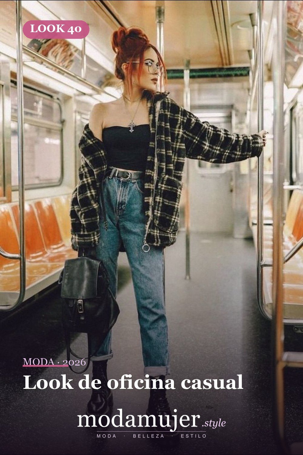 Look de oficina casual — Más de 50 looks con Vans a cuadros: outfits casuales de otoño e invierno