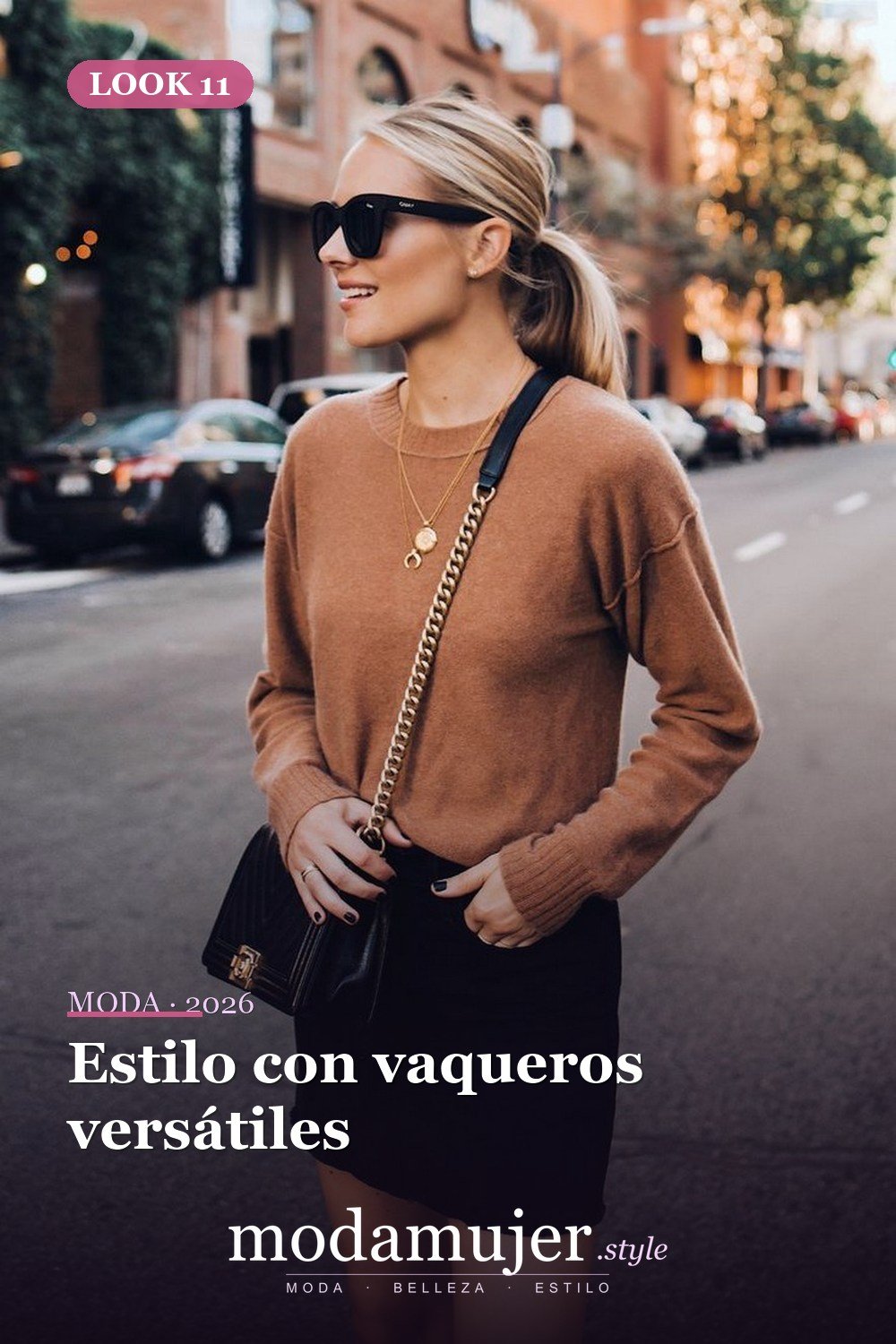 Estilo con vaqueros versátiles — Más de 61 ideas de estilo de trajes de moda para una hermosa chica adolescente