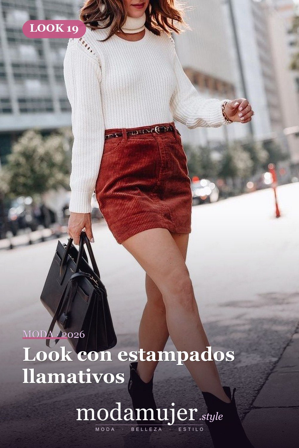 Look con estampados llamativos — Más de 61 ideas de estilo de trajes de moda para una hermosa chica adolescente