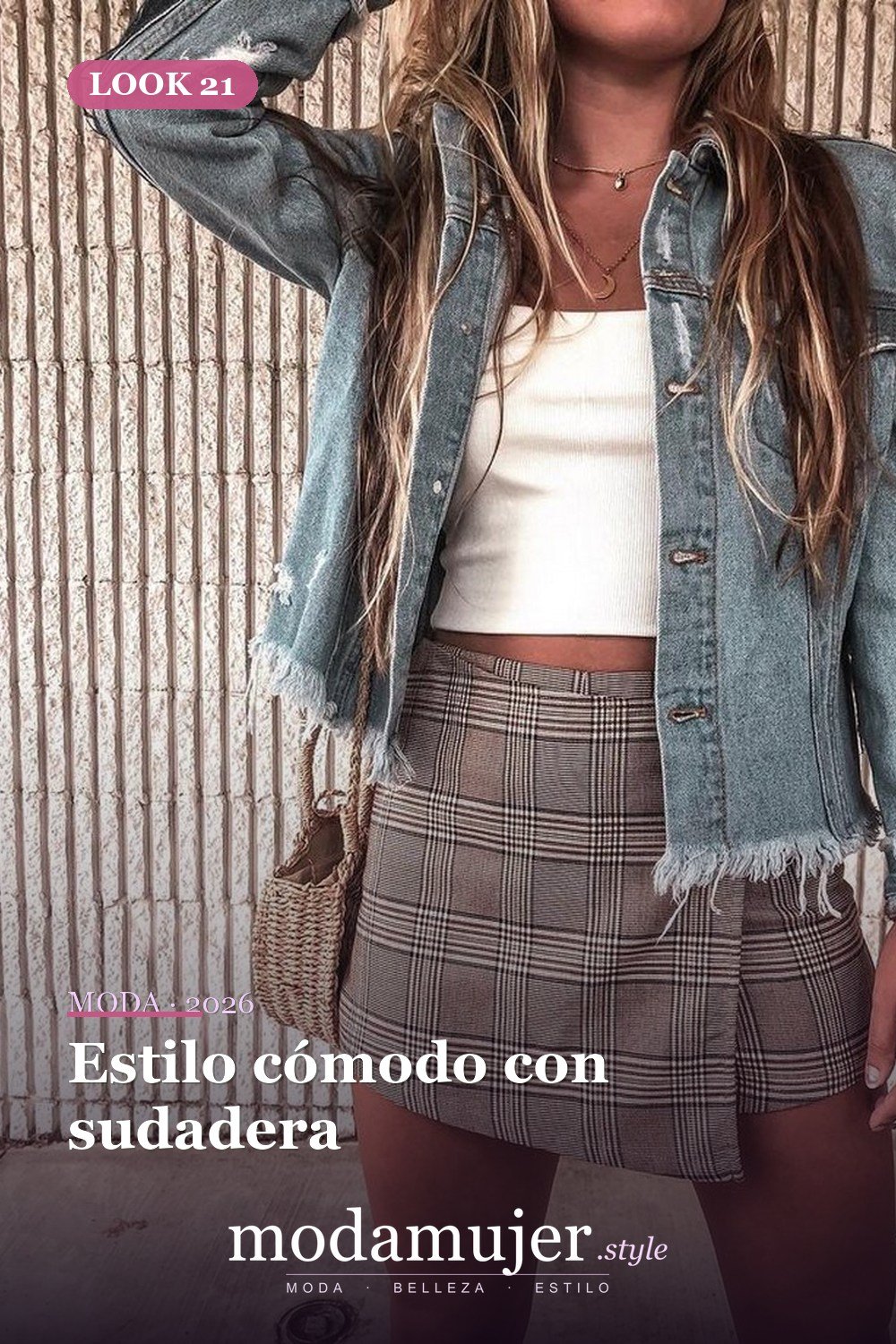 Estilo cómodo con sudadera — Más de 61 ideas de estilo de trajes de moda para una hermosa chica adolescente