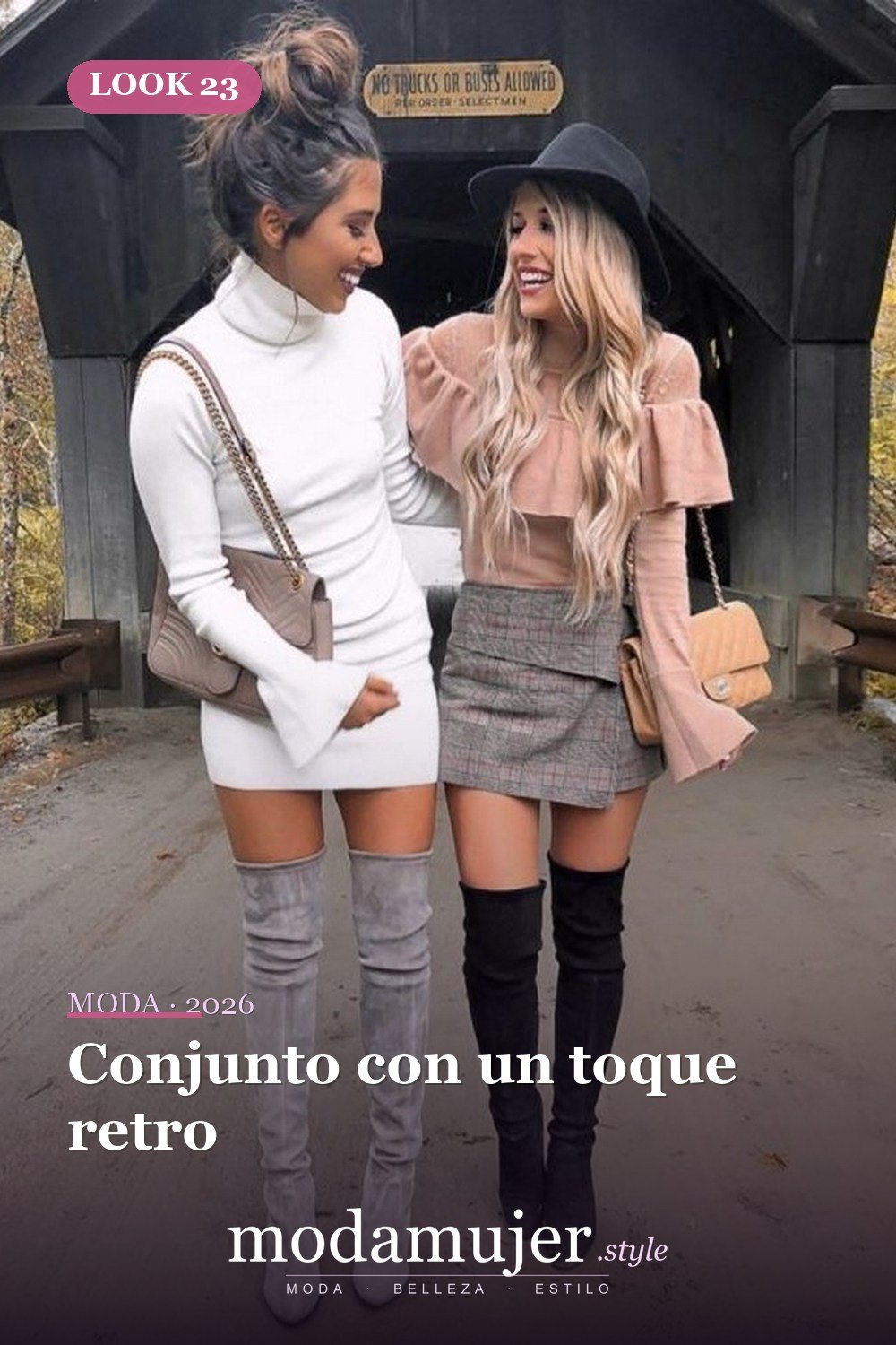 Conjunto con un toque retro — Más de 61 ideas de estilo de trajes de moda para una hermosa chica adolescente