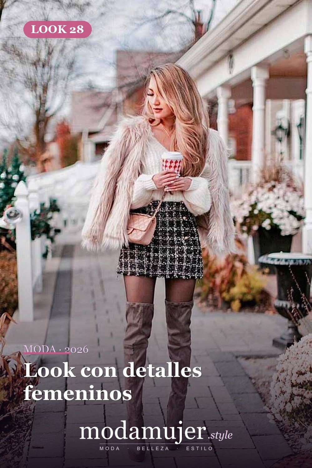 Look con detalles femeninos — Más de 61 ideas de estilo de trajes de moda para una hermosa chica adolescente