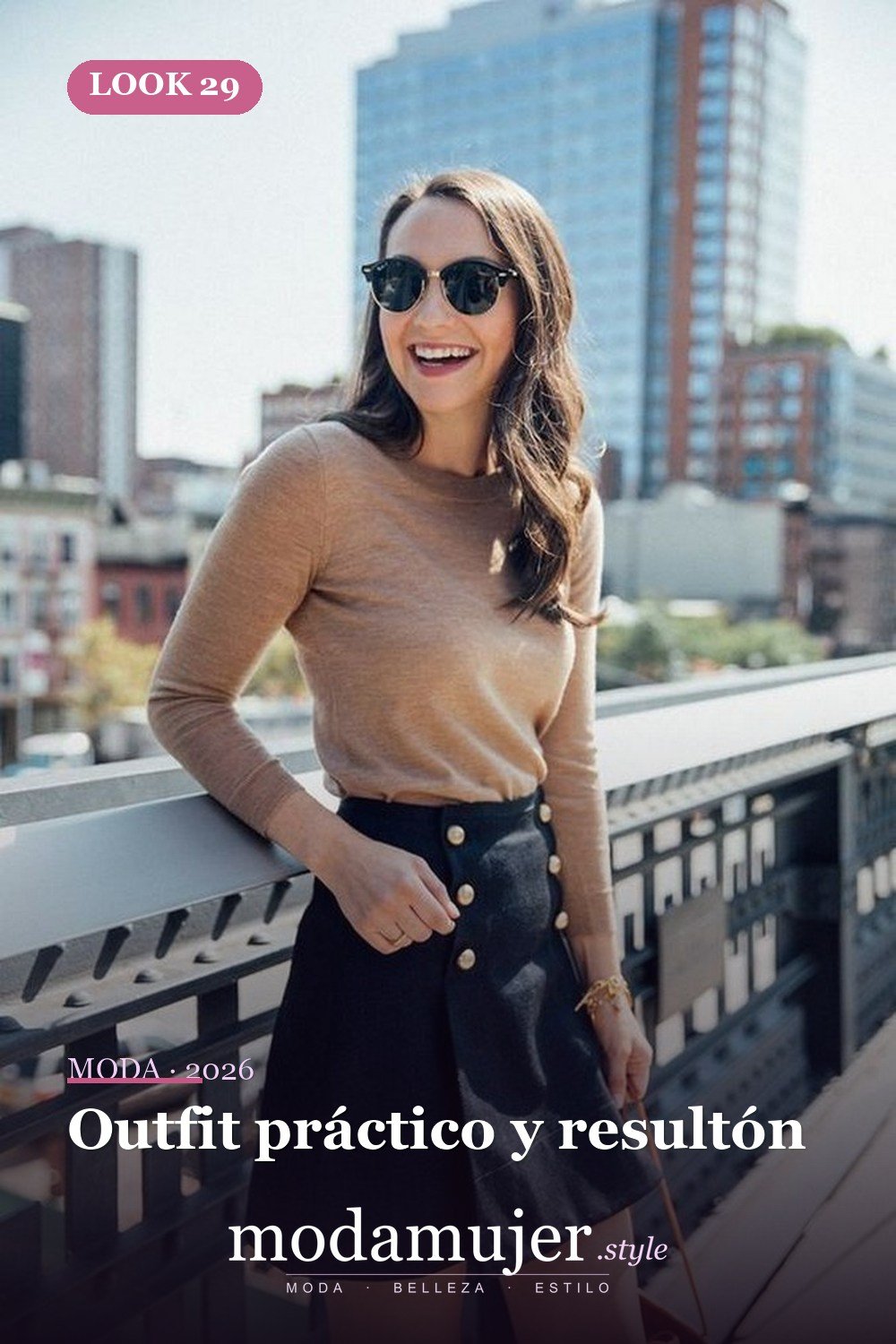 Outfit práctico y resultón — Más de 61 ideas de estilo de trajes de moda para una hermosa chica adolescente