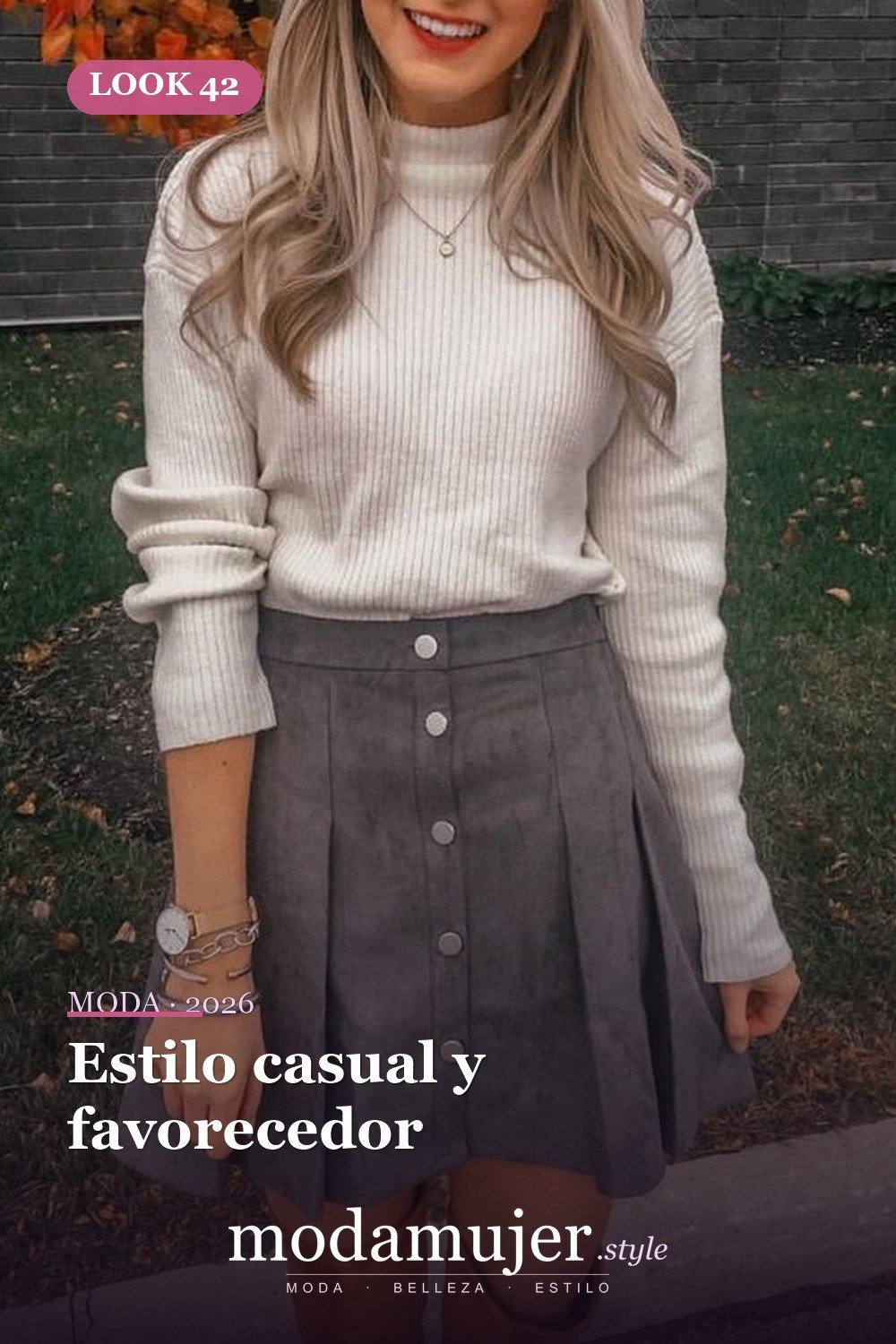 Estilo casual y favorecedor — Más de 61 ideas de estilo de trajes de moda para una hermosa chica adolescente