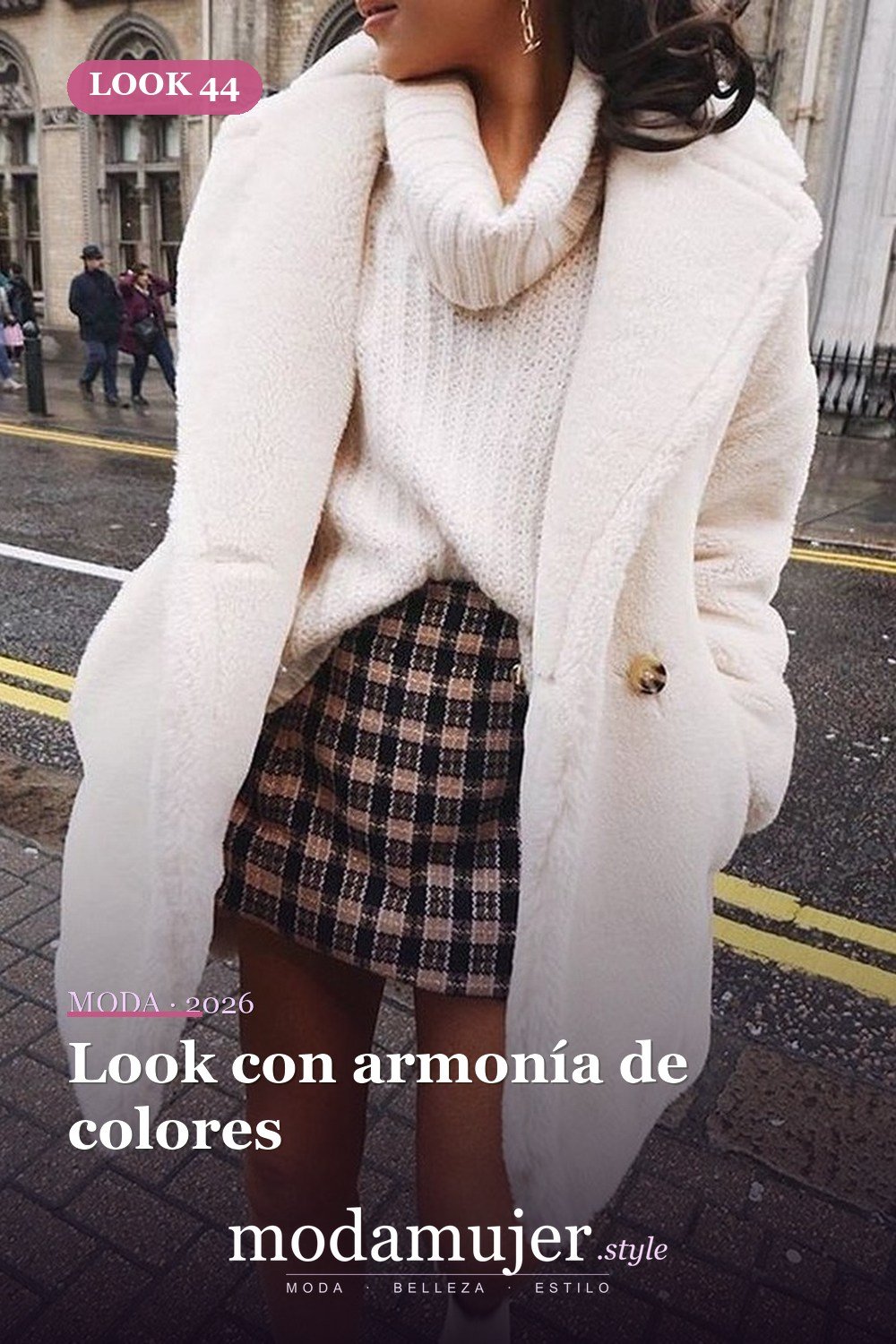 Look con armonía de colores — Más de 61 ideas de estilo de trajes de moda para una hermosa chica adolescente