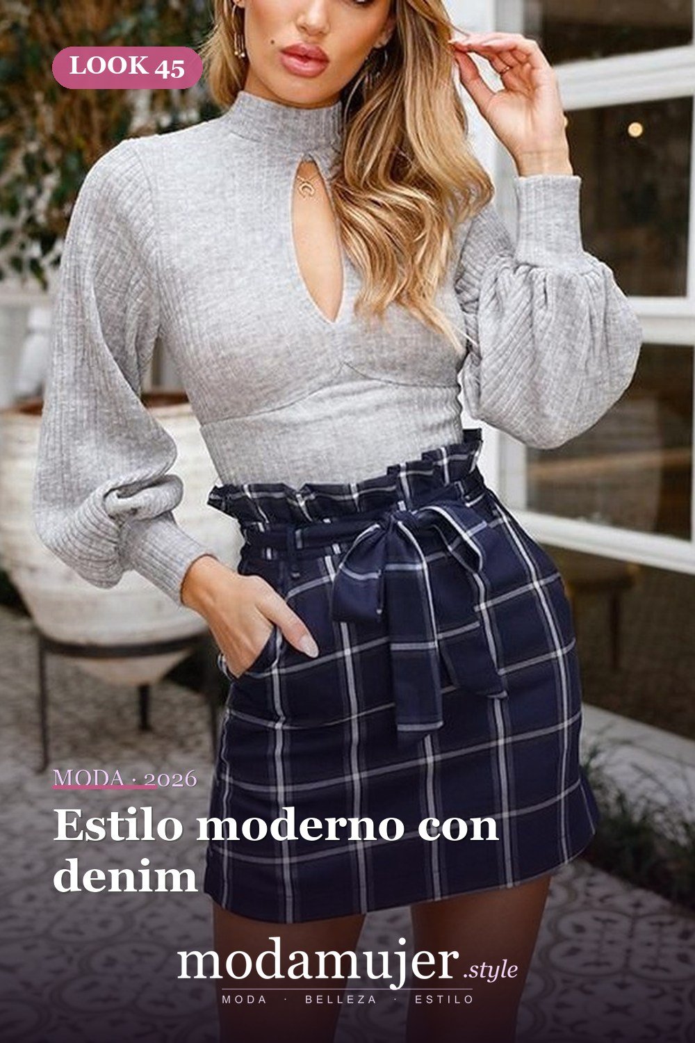 Estilo moderno con denim — Más de 61 ideas de estilo de trajes de moda para una hermosa chica adolescente