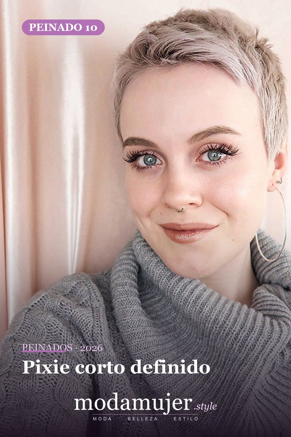 Pixie corto definido — Más de 70 ideas de corte pixie para mujer en 2026