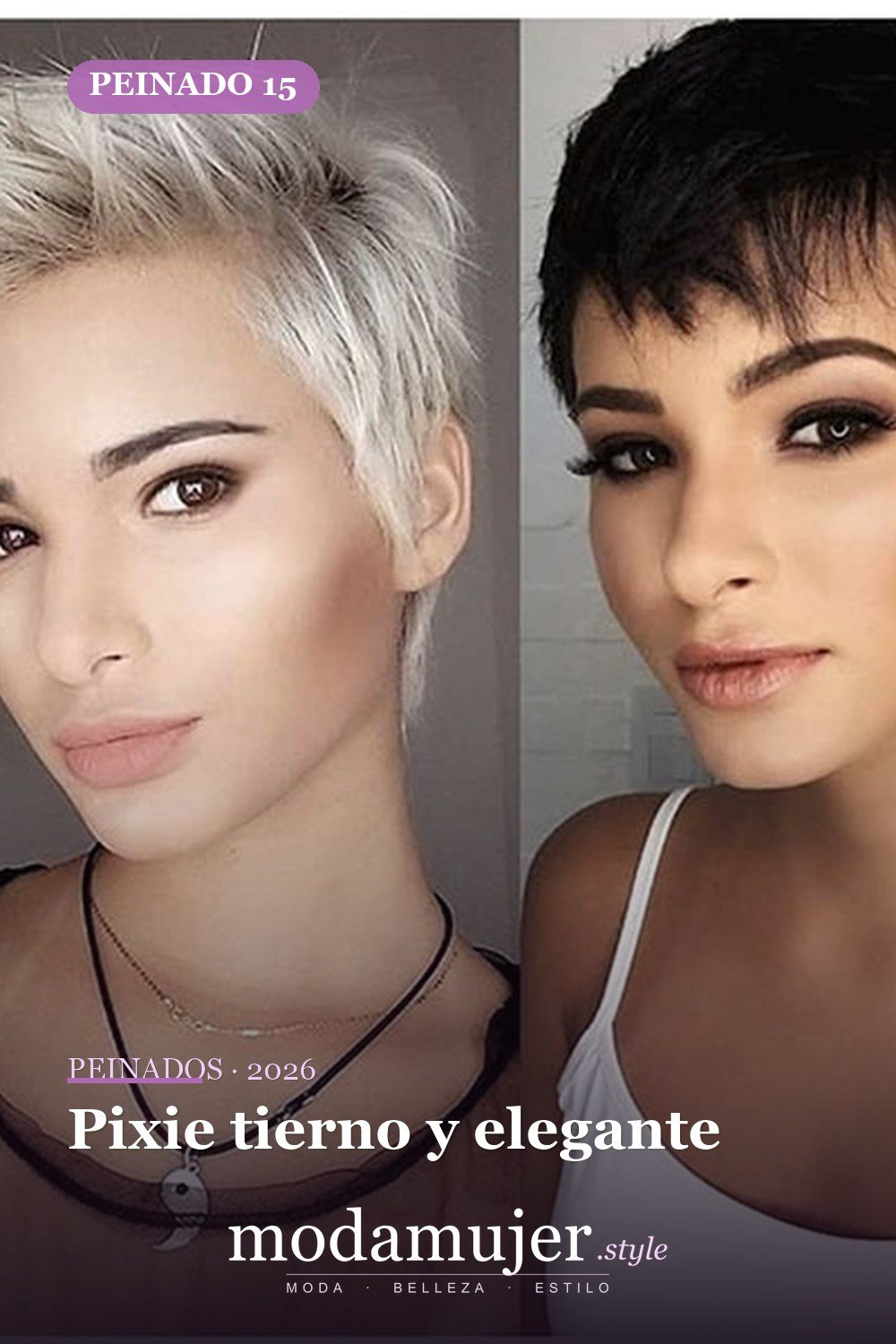 Pixie tierno y elegante — Más de 70 ideas de corte pixie para mujer en 2026
