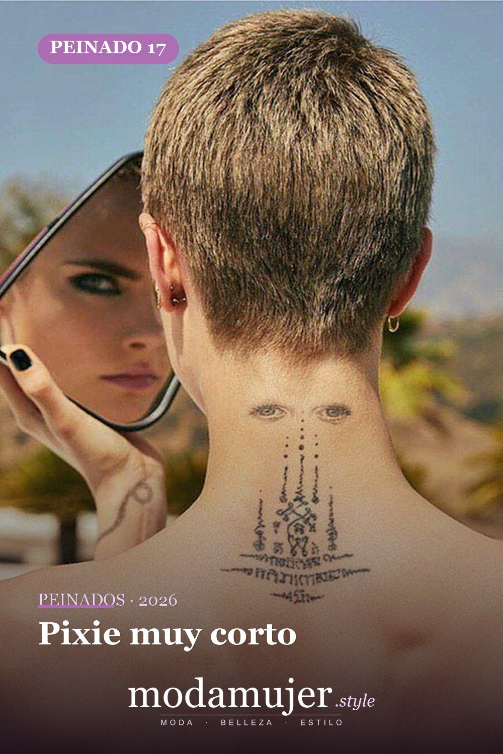 Pixie muy corto — Más de 70 ideas de corte pixie para mujer en 2026