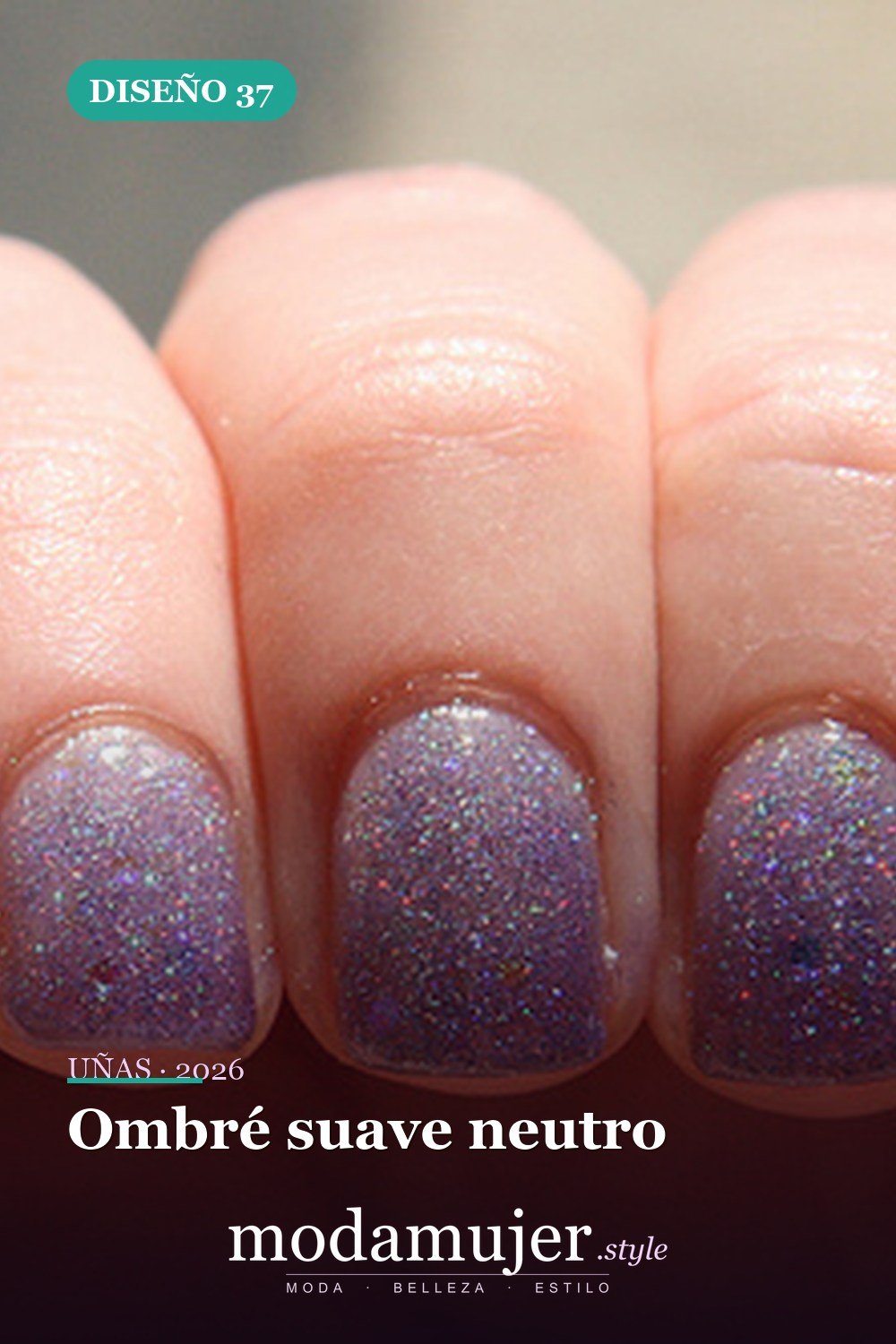 Ombré suave neutro — Más de 90 ideas glamorosas de uñas de punta francesa: ¡todo sobre el rosa!