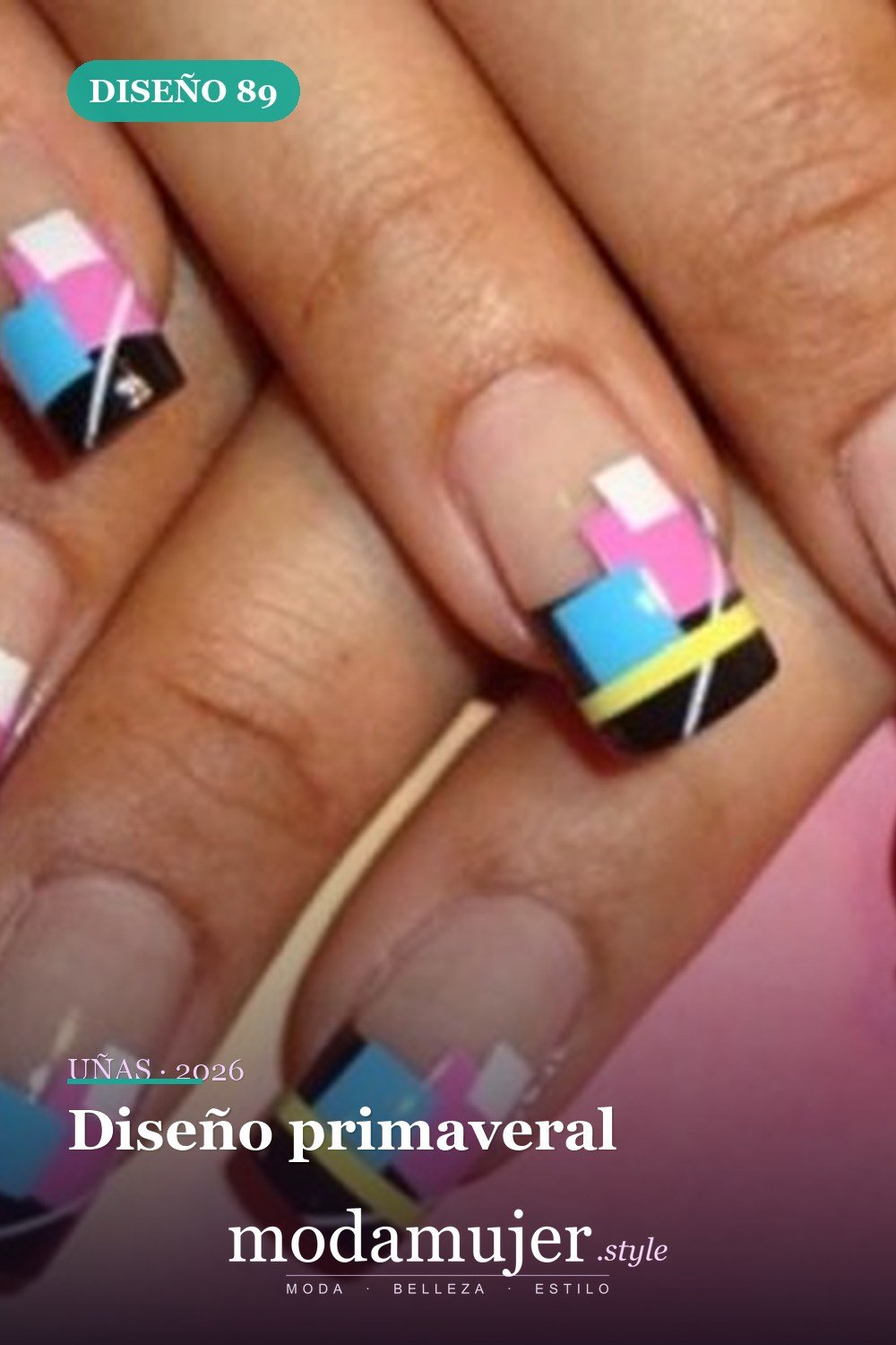 Diseño primaveral — Más de 90 ideas glamorosas de uñas de punta francesa: ¡todo sobre el rosa!
