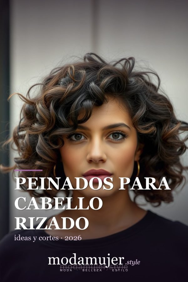 Peinados para Cabello Rizado: 10 Ideas Bonitas para Mujer en 2026