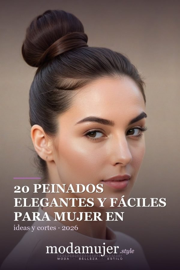 20 Peinados Elegantes y Fáciles para Mujer en 2026