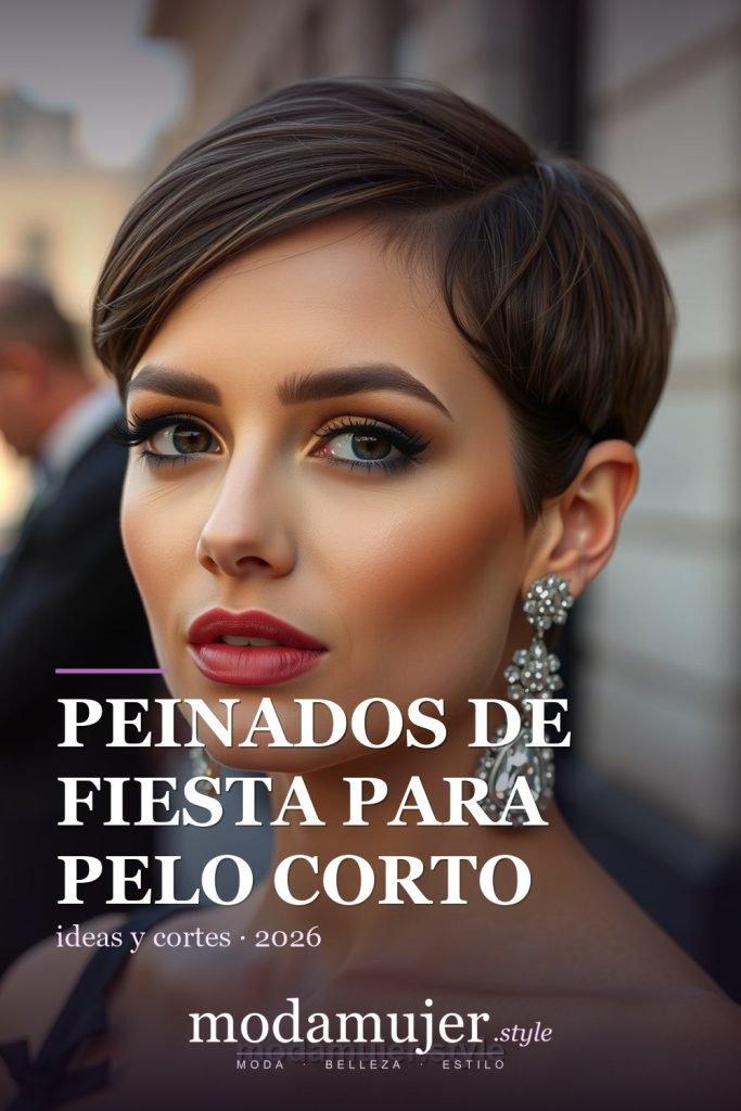 Peinados de fiesta para pelo corto: 10 looks elegantes para bodas y eventos en 2026 - ModaMujer