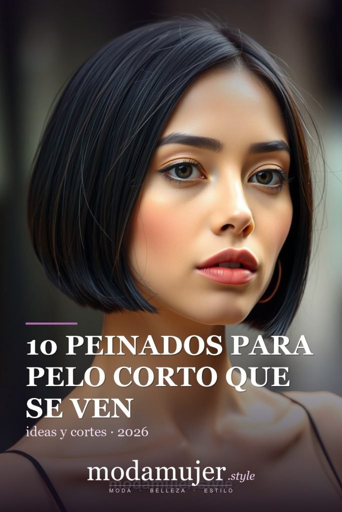 10 peinados para pelo corto que se ven elegantes en 2026 - ModaMujer