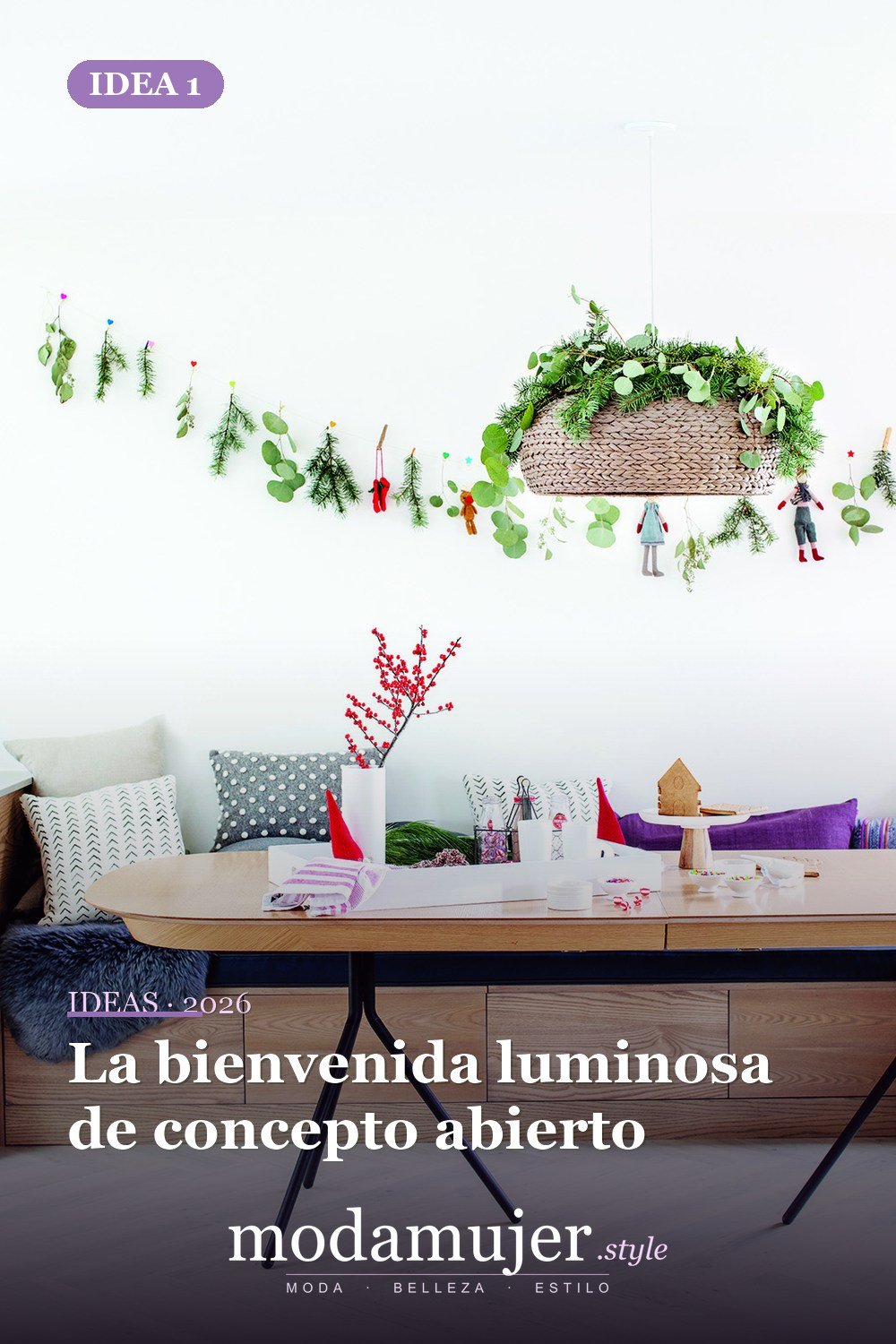 La bienvenida luminosa de concepto abierto — Puro y muy simple | Estilo en casa La bienvenida luminosa de concepto abierto — Puro y muy simple | Estilo en casa