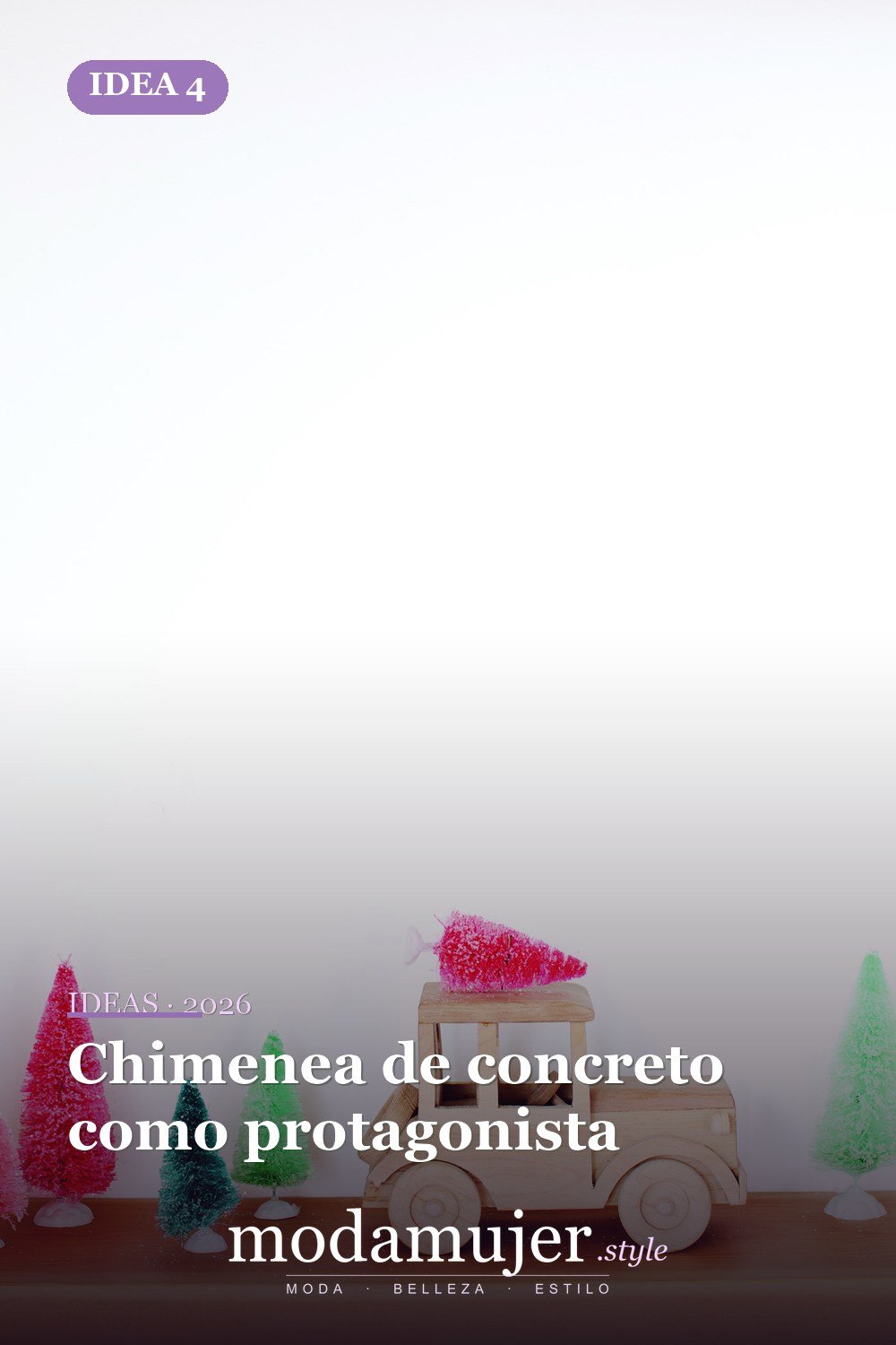 Chimenea de concreto como protagonista — Puro y muy simple | Estilo en casa Chimenea de concreto como protagonista — Puro y muy simple | Estilo en casa
