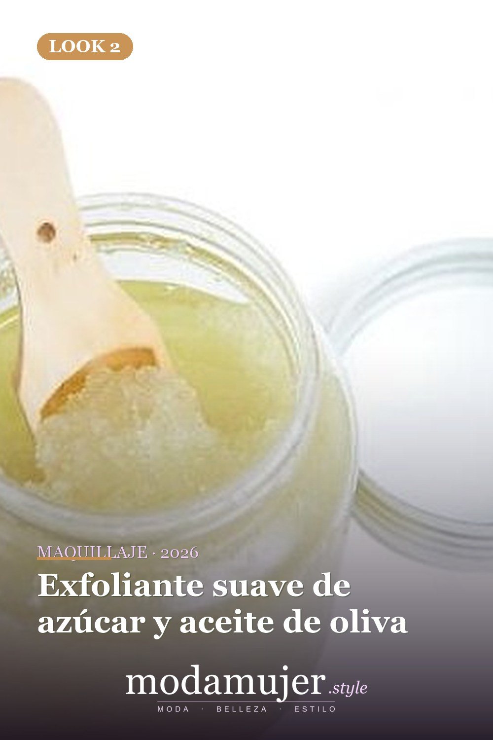 Exfoliante suave de azúcar y aceite de oliva — Remedios caseros simples para aclarar los codos oscuros