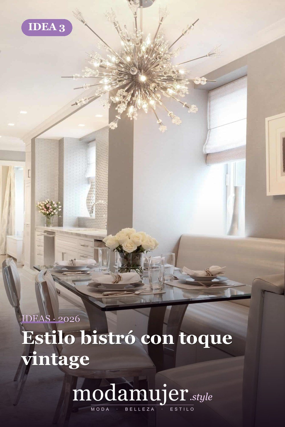 Estilo bistró con toque vintage — Ideas elegantes de asientos para banquetes que te encantarán Estilo bistró con toque vintage — Ideas elegantes de asientos para banquetes que te encantarán