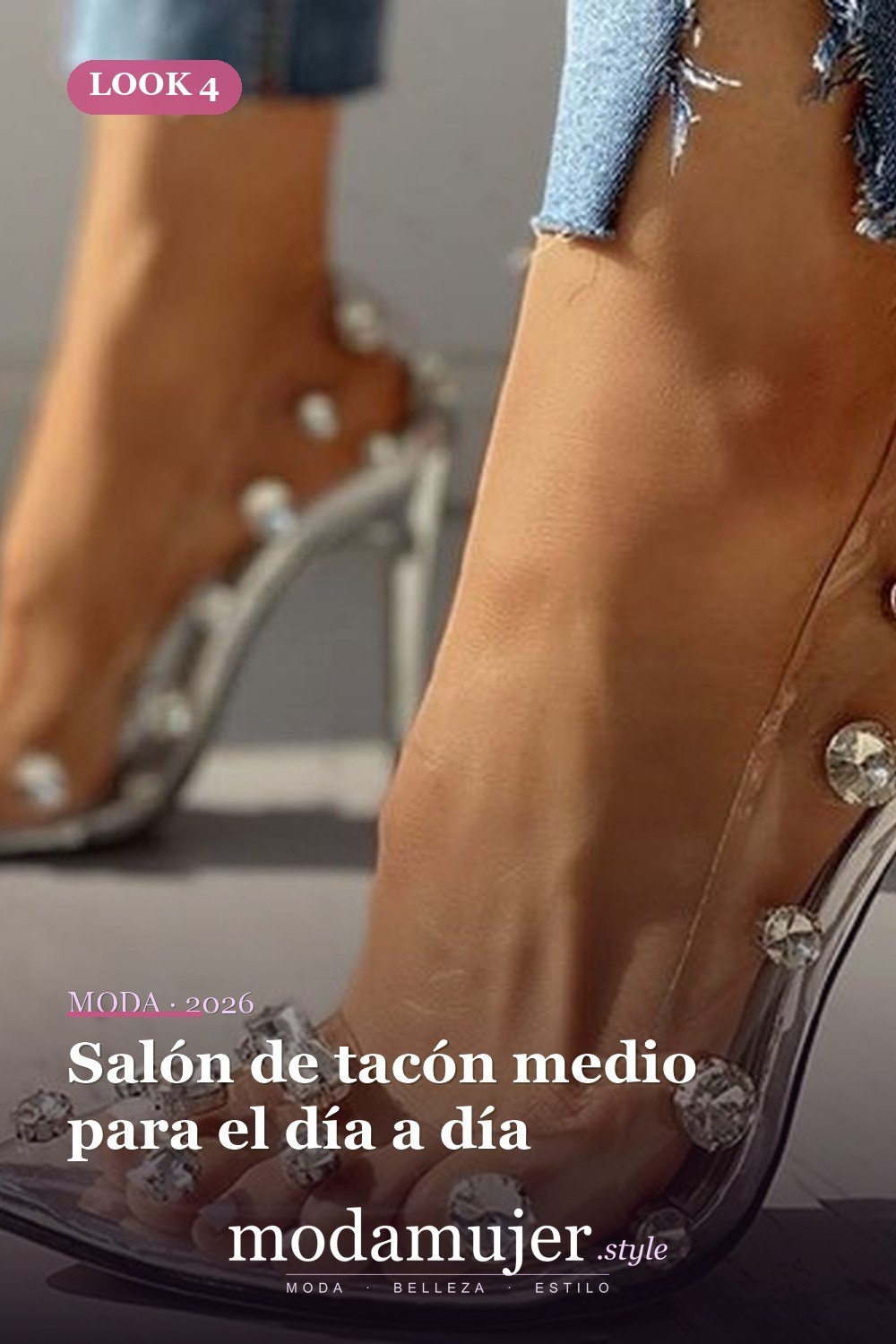 Salón de tacón medio para el día a día — Tacones de salón con diseños elegantes Salón de tacón medio para el día a día — Tacones de salón con diseños elegantes