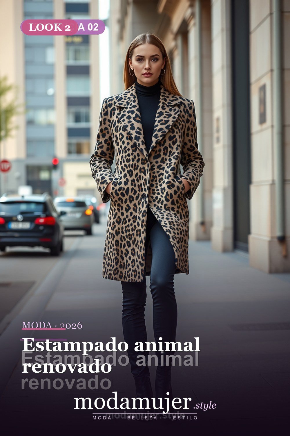 Estampado animal renovado — 30 tendencias de moda para mujer en 2026: claves de la temporada
