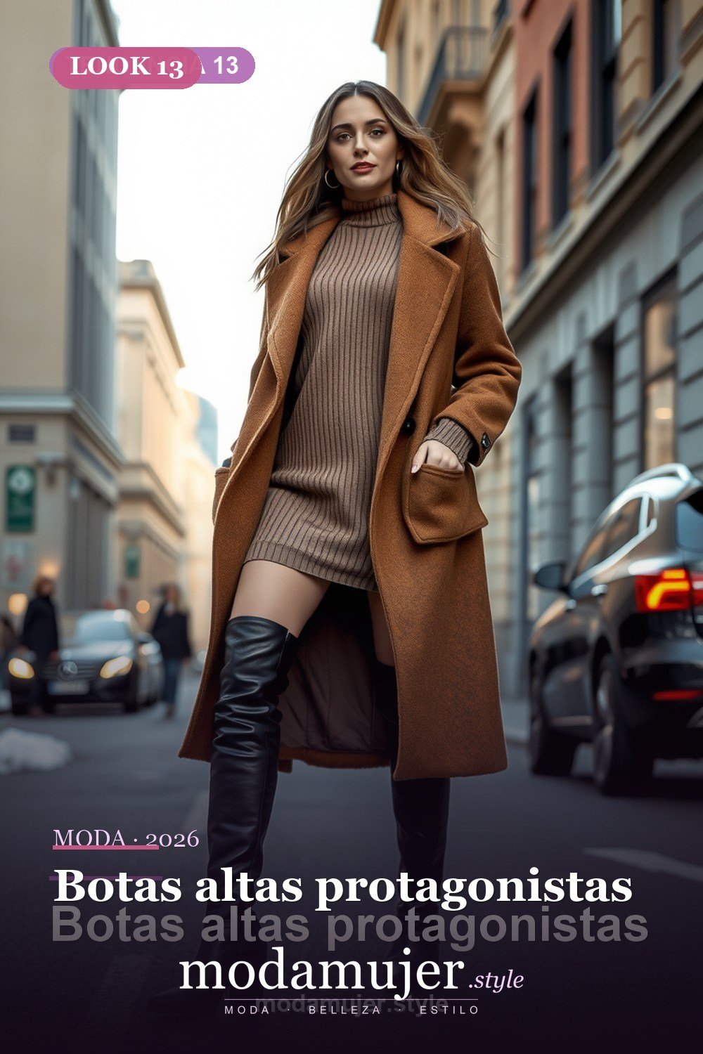 Botas altas protagonistas — 30 tendencias de moda para mujer en 2026: claves de la temporada