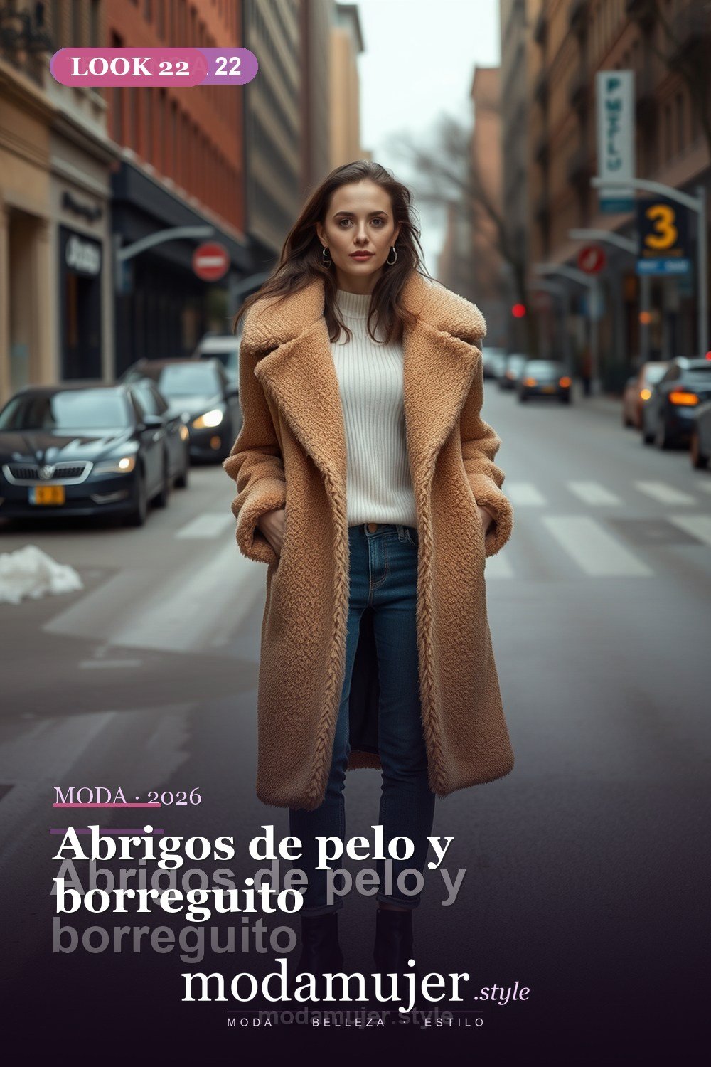 Abrigos de pelo y borreguito — 30 tendencias de moda para mujer en 2026: claves de la temporada