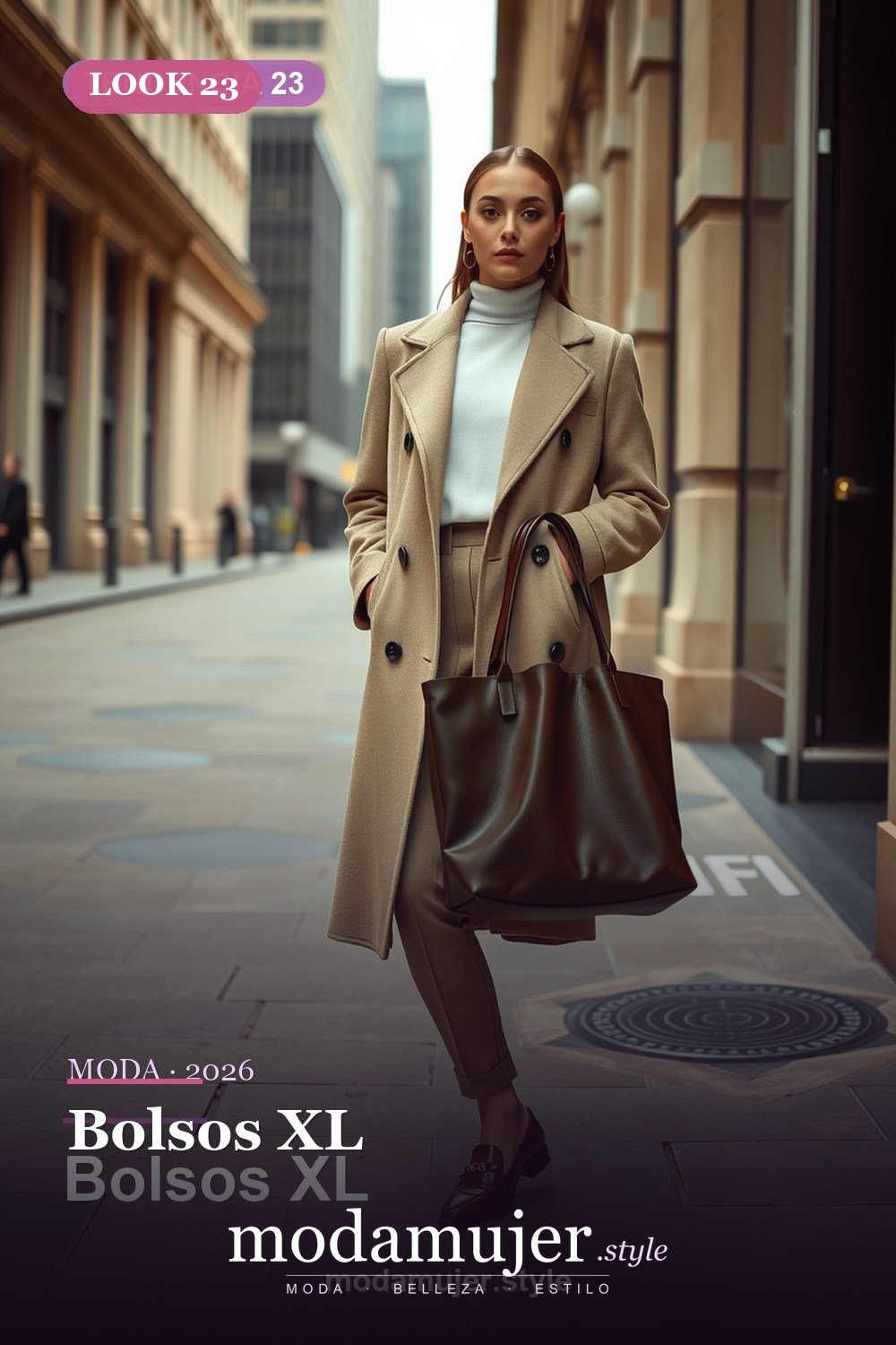 Bolsos XL — 30 tendencias de moda para mujer en 2026: claves de la temporada