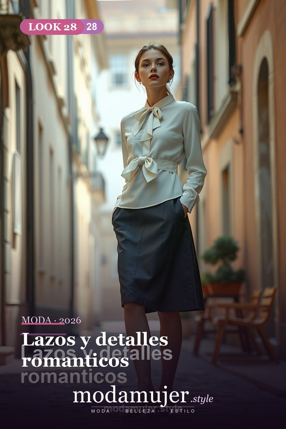 Lazos y detalles romanticos — 30 tendencias de moda para mujer en 2026: claves de la temporada