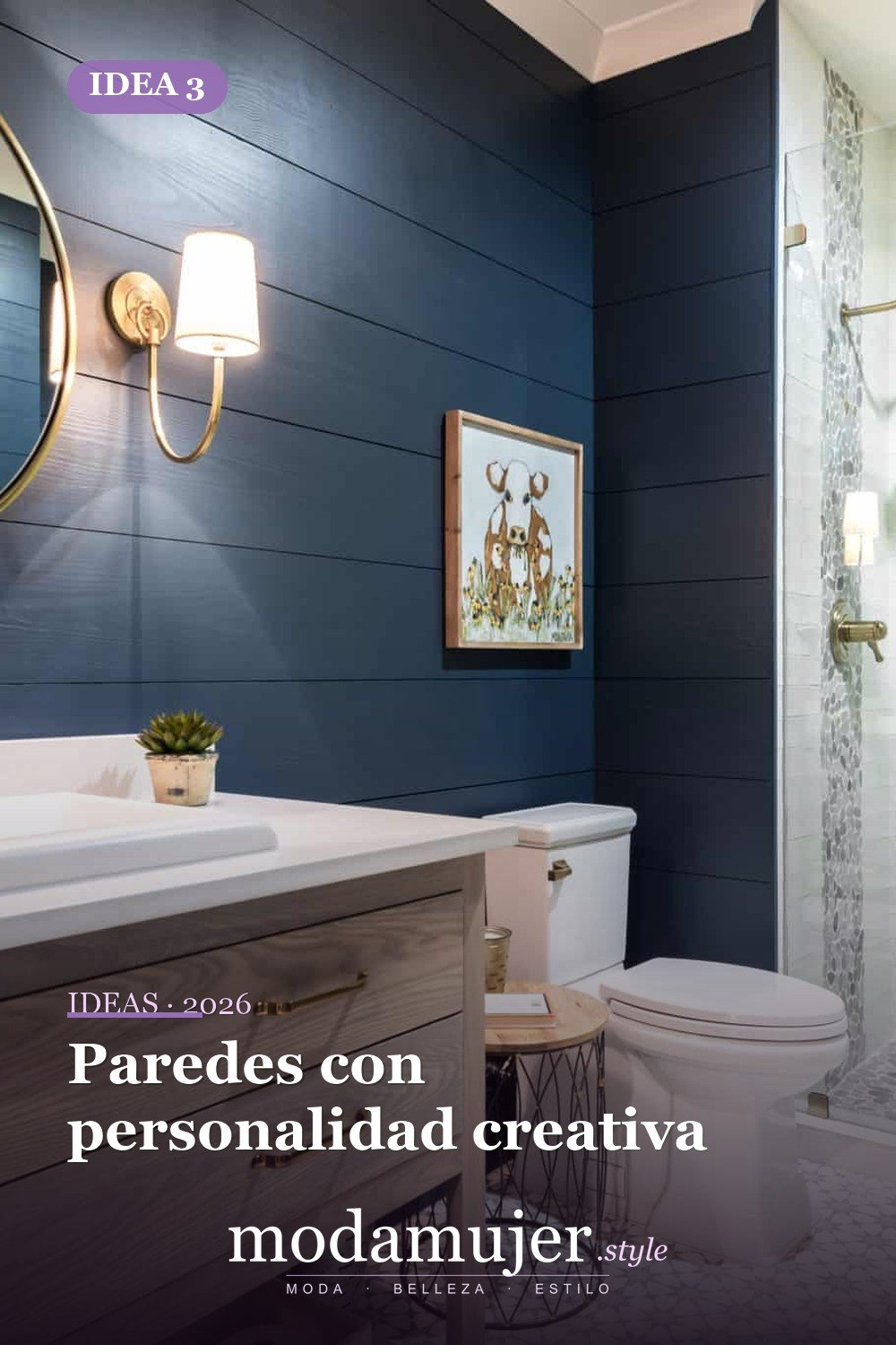 Paredes con personalidad creativa — Ideas de baño para niños elegantes y creativas Paredes con personalidad creativa — Ideas de baño para niños elegantes y creativas