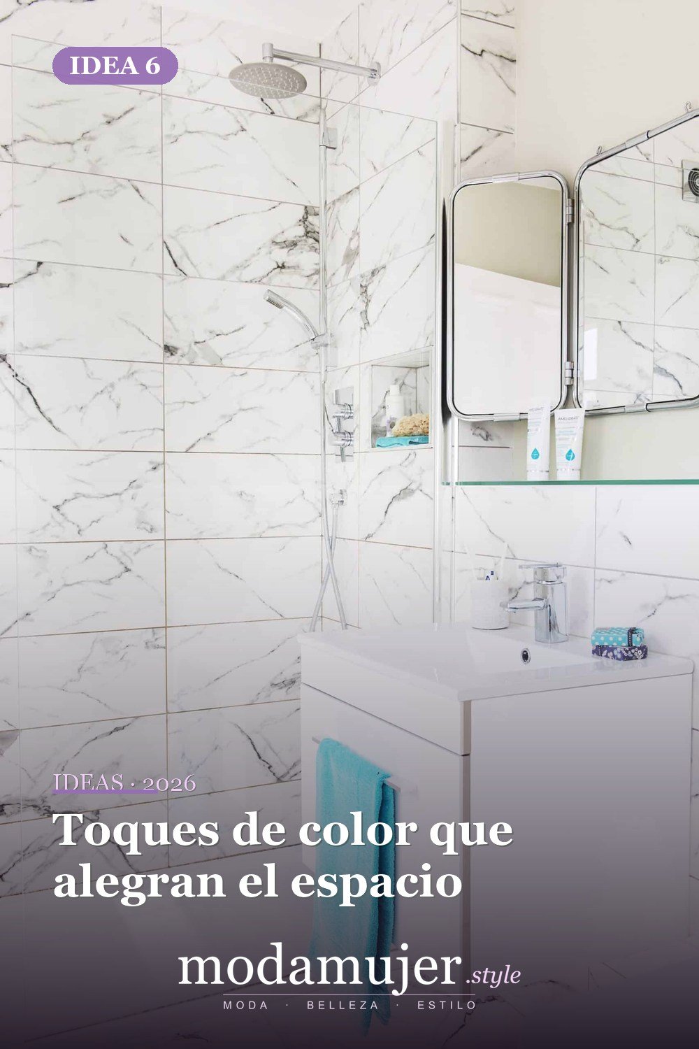 Toques de color que alegran el espacio — Ideas de baño para niños elegantes y creativas Toques de color que alegran el espacio — Ideas de baño para niños elegantes y creativas