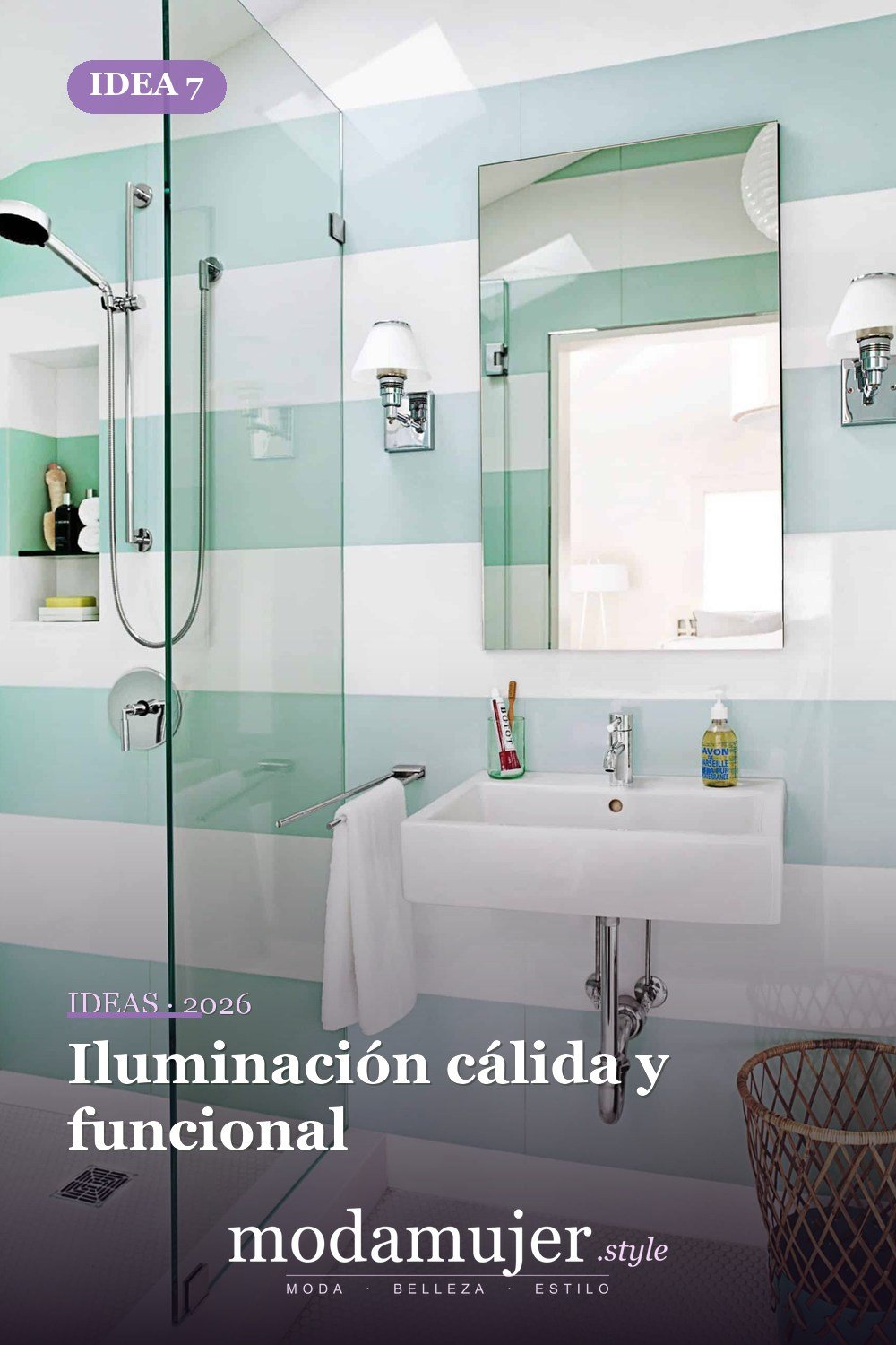 Iluminación cálida y funcional — Ideas de baño para niños elegantes y creativas Iluminación cálida y funcional — Ideas de baño para niños elegantes y creativas